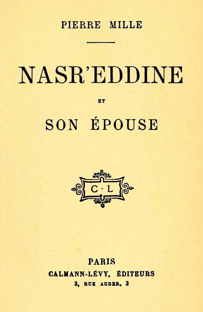 Nasr'Eddine et son épouse cover