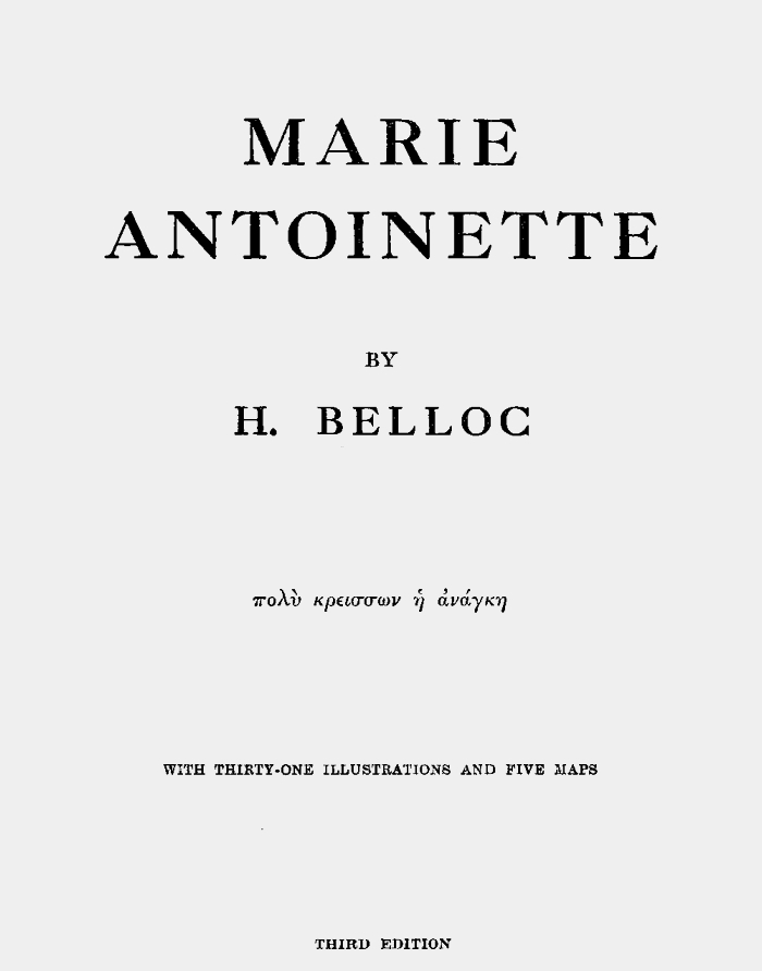 Marie Antoinette cover