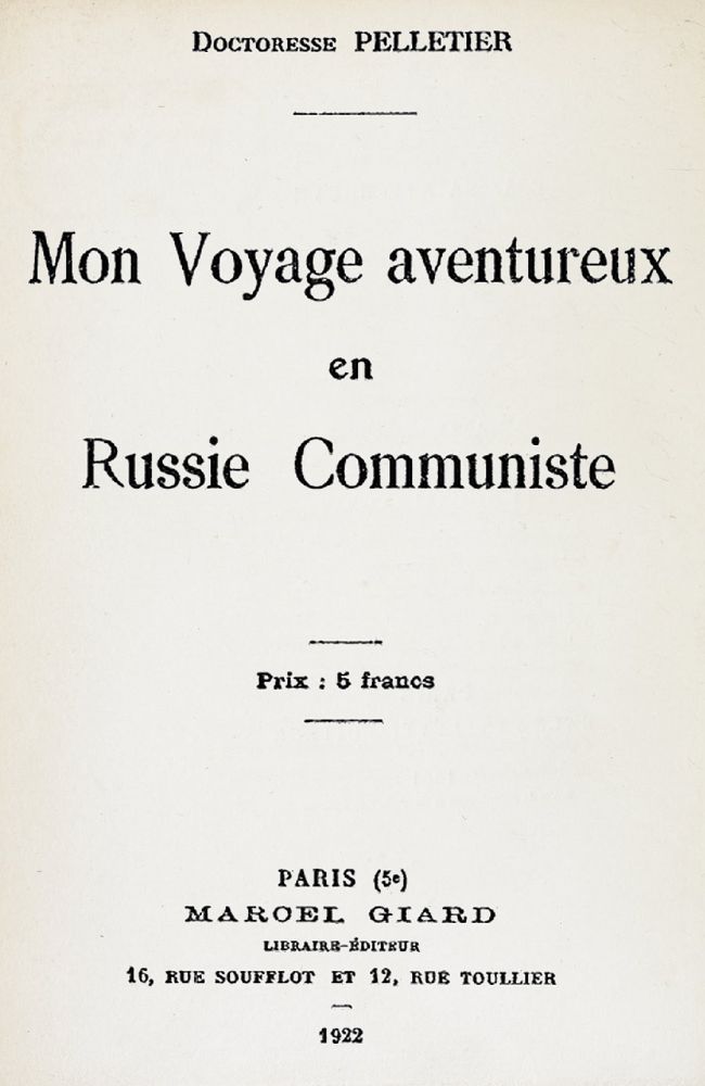 Mon voyage aventureux en Russie communiste cover