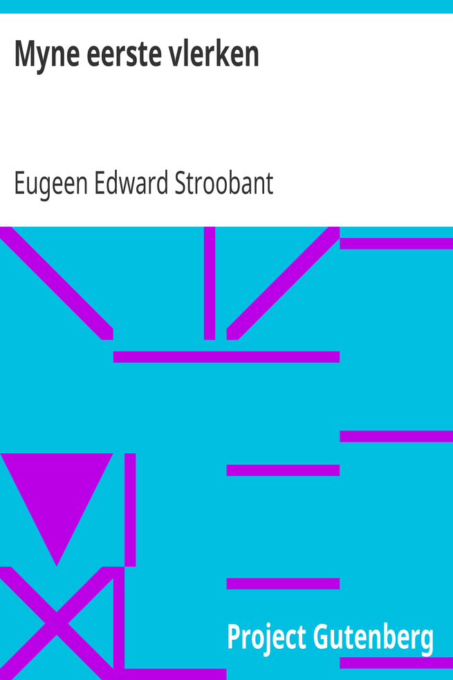 Myne eerste vlerken cover