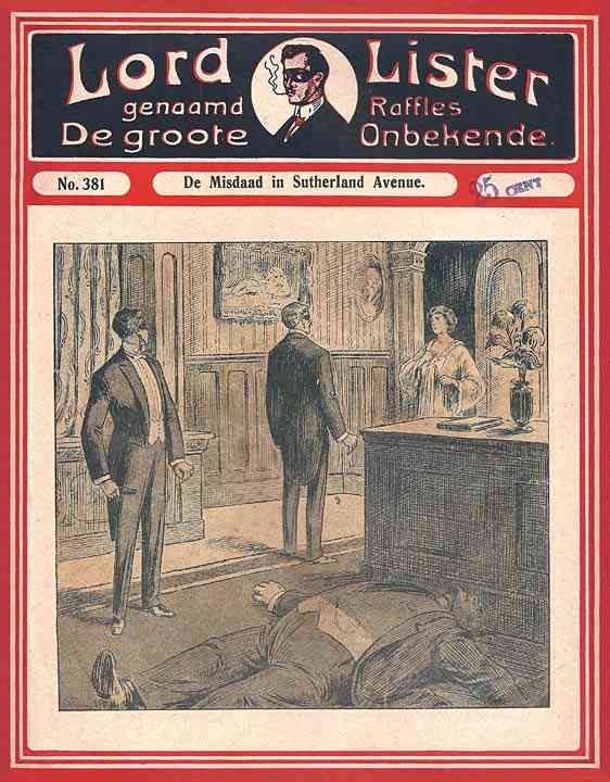 Lord Lister No. 0381: De Misdaad in Sutherland Avenue cover