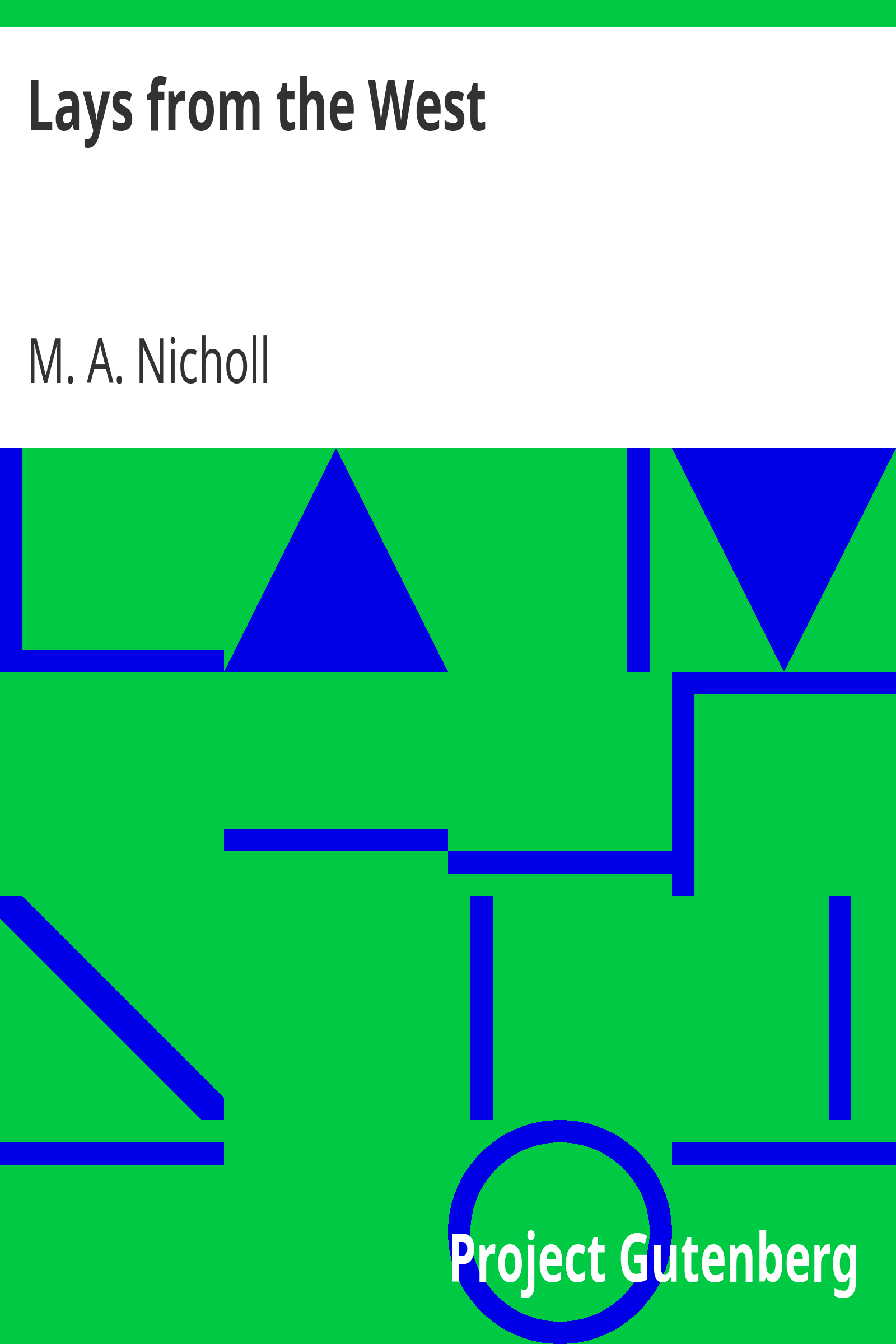 Lays from the West cover