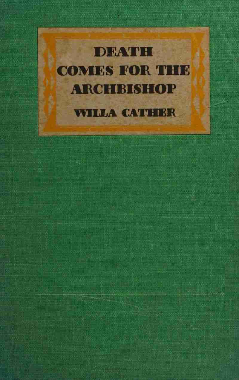 Death comes for the archbishop cover