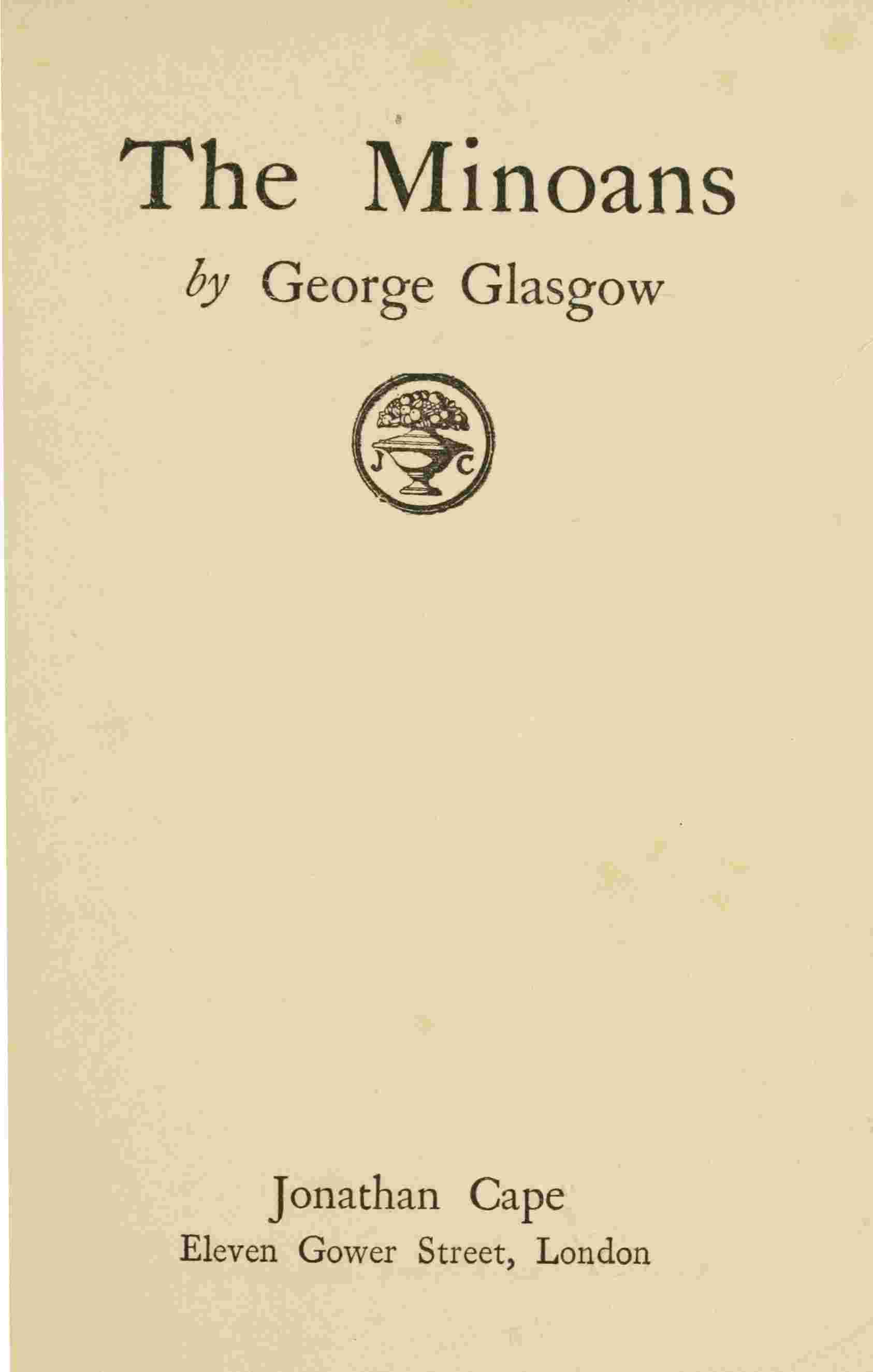 The Minoans cover