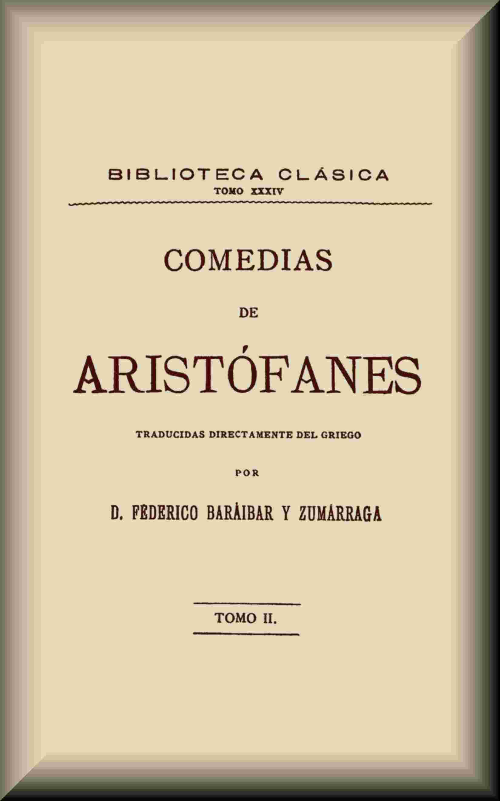 Comedias, tomo 2 de 3 cover