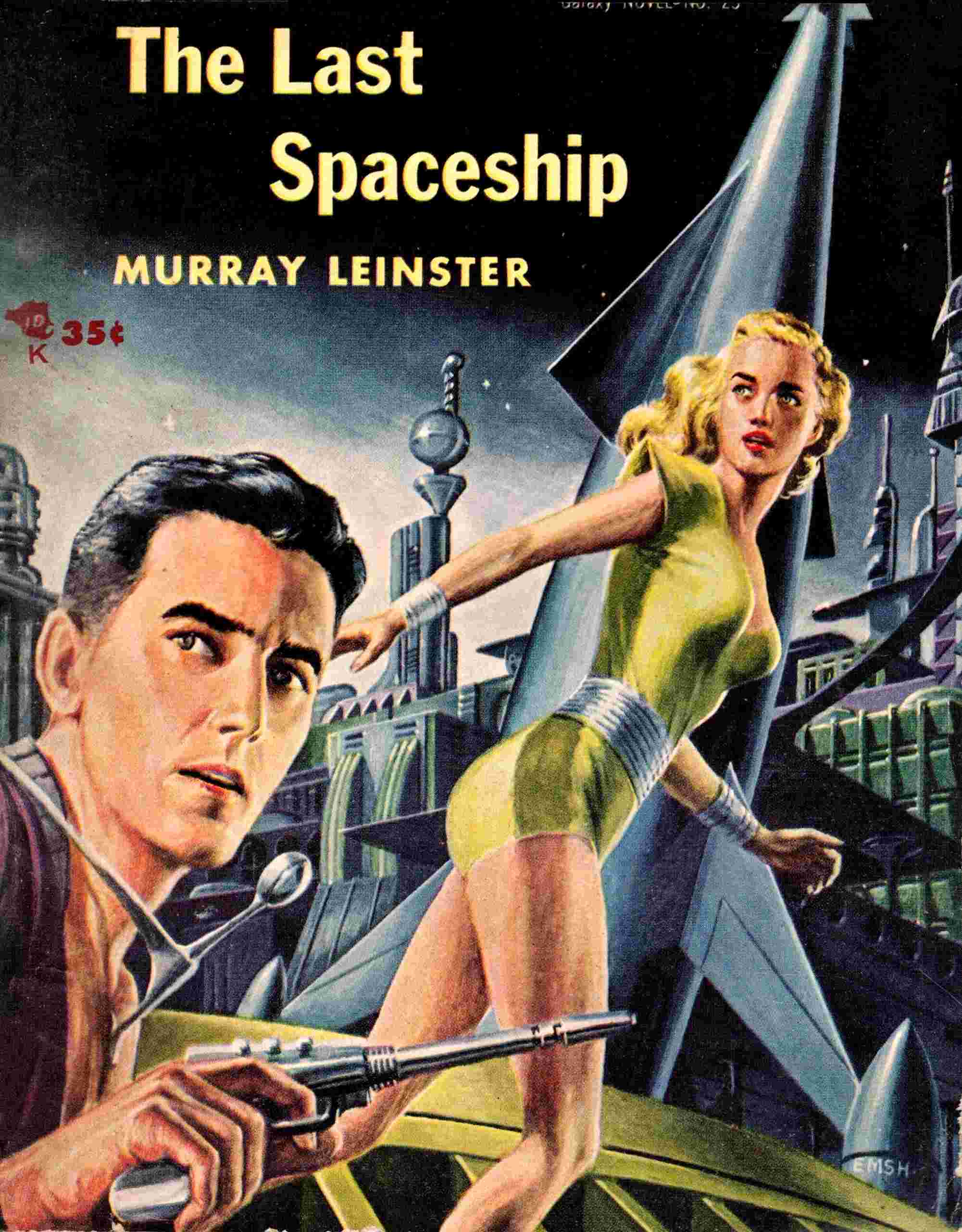 The last space ship cover