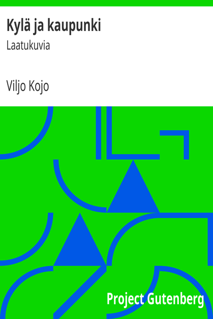 Kylä ja kaupunki cover