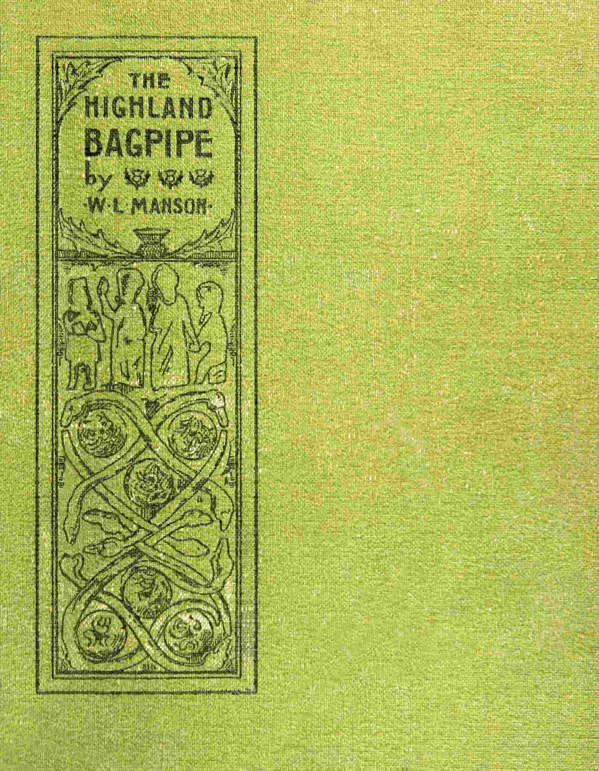 The Highland bagpipe cover