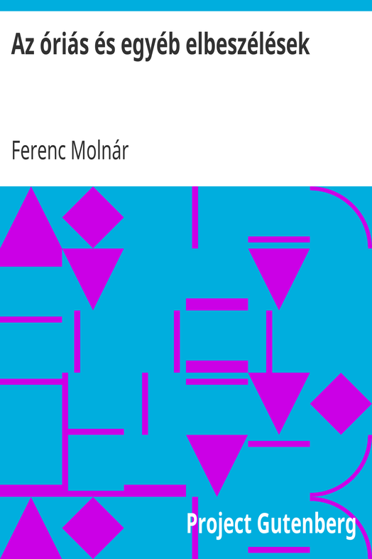 Az óriás és egyéb elbeszélések cover