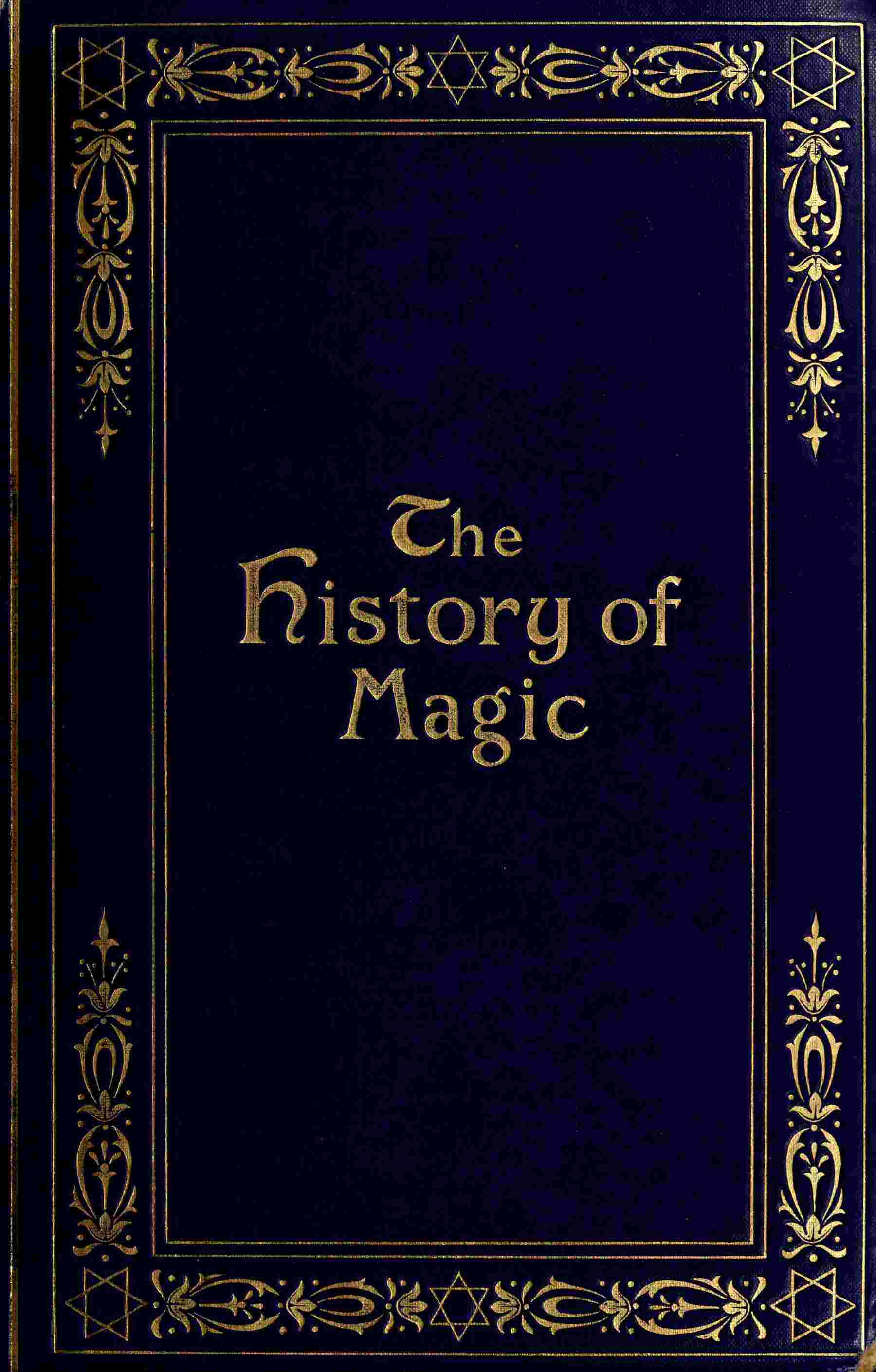 The history of magic cover