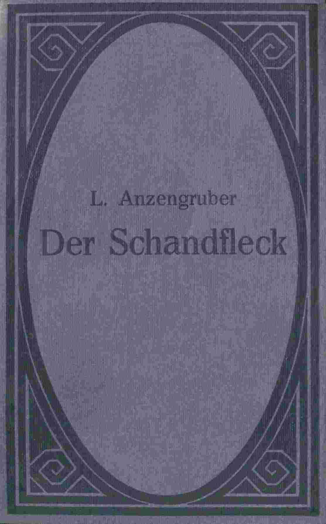 Der Schandfleck cover