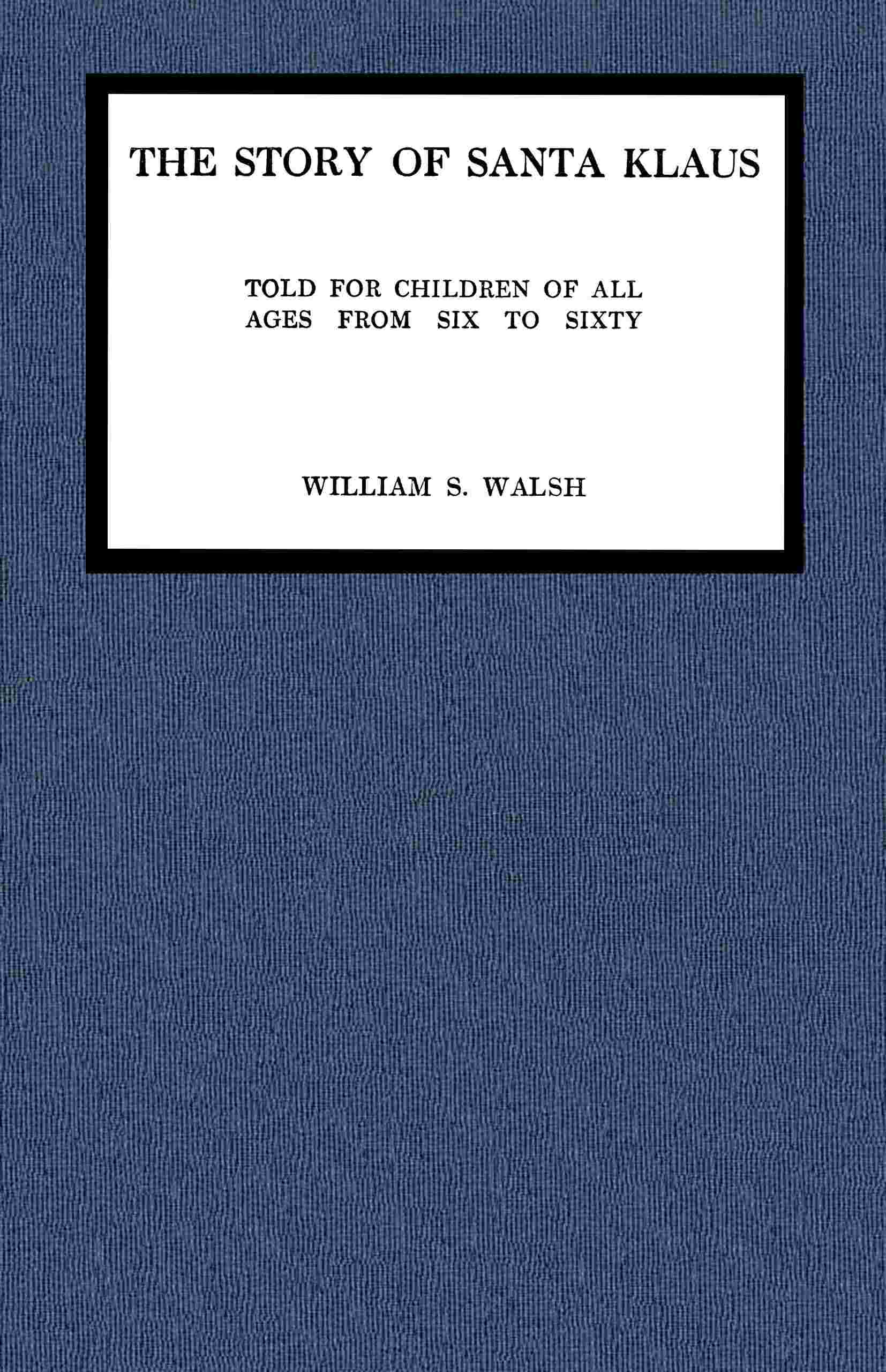 The story of Santa Klaus cover
