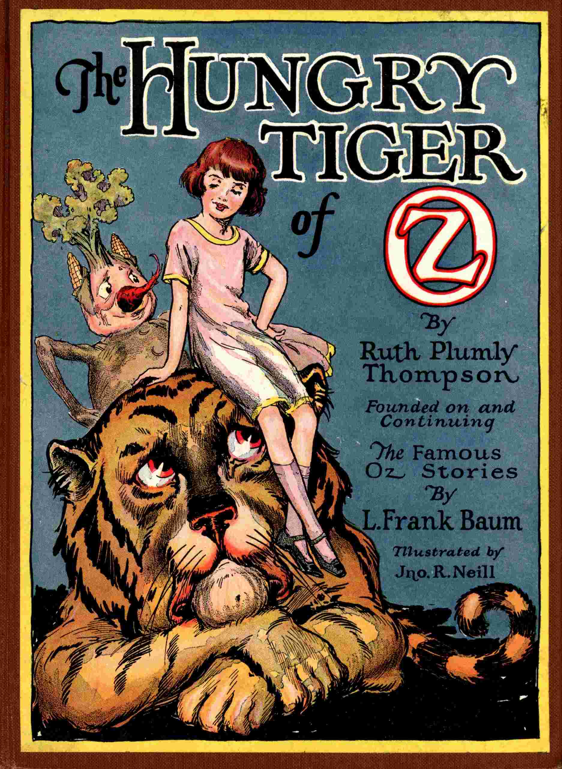 The Hungry Tiger of Oz cover