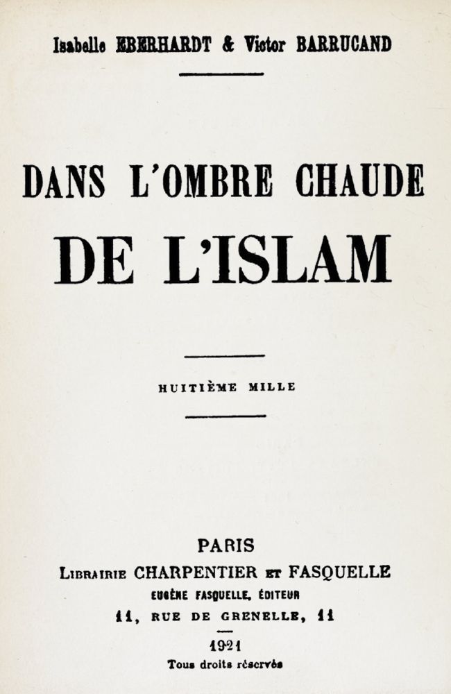 Dans l'ombre chaude de l'Islam cover