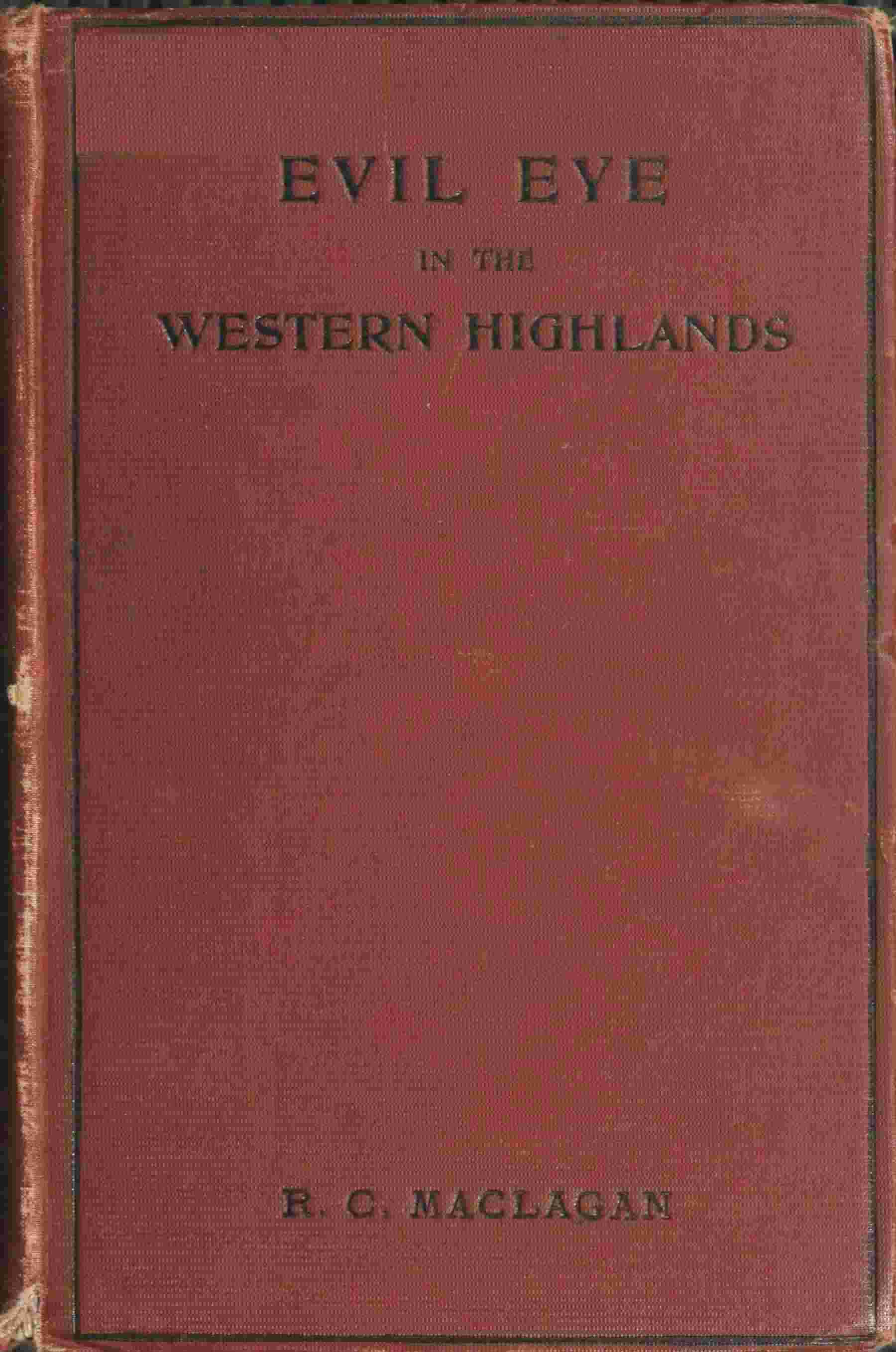Evil eye in the western Highlands cover