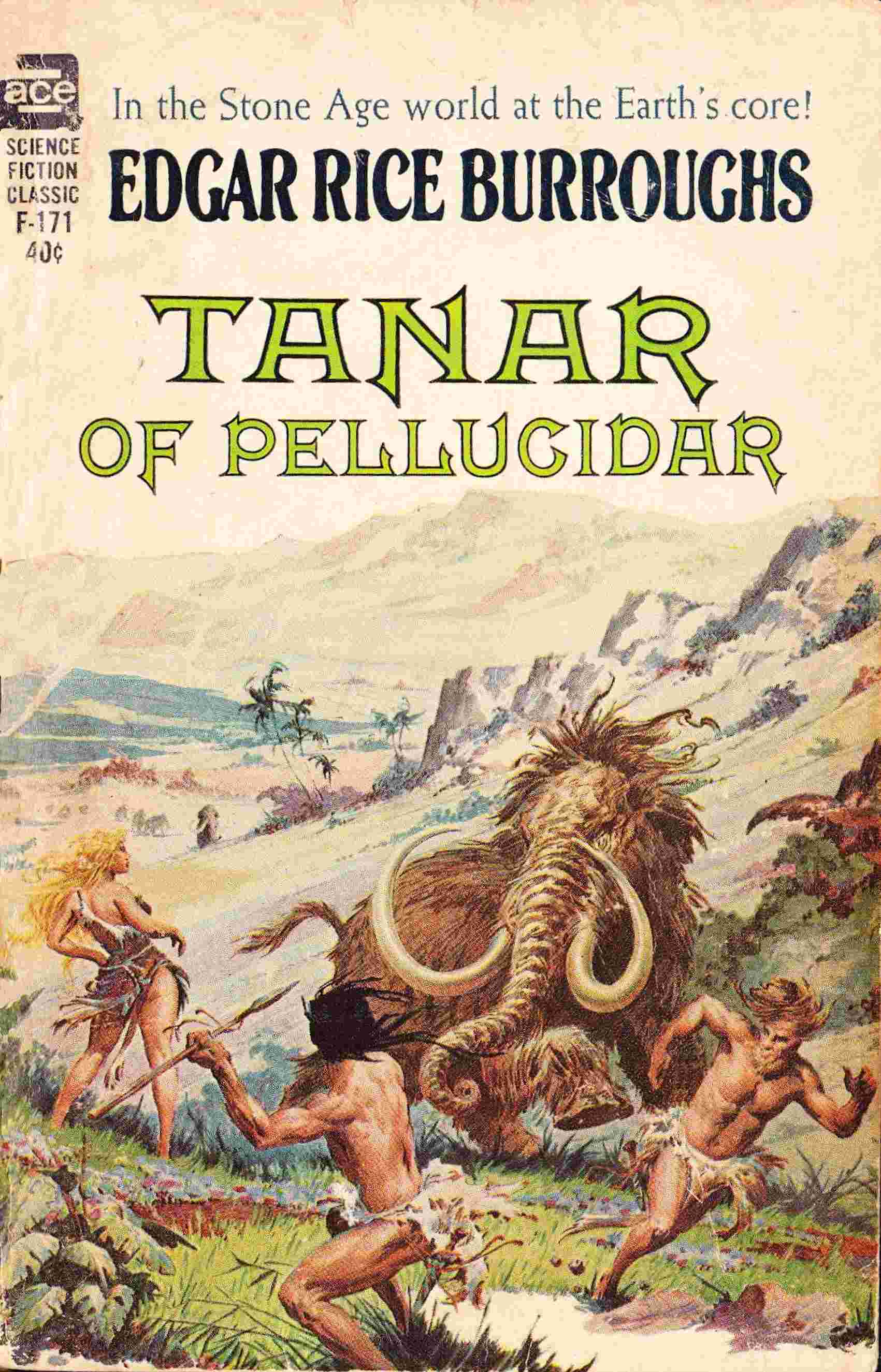 Tanar of Pellucidar cover