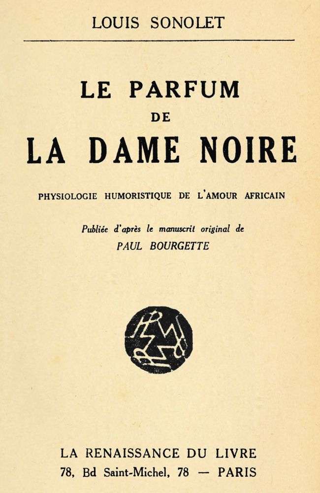 Le parfum de la Dame Noire cover