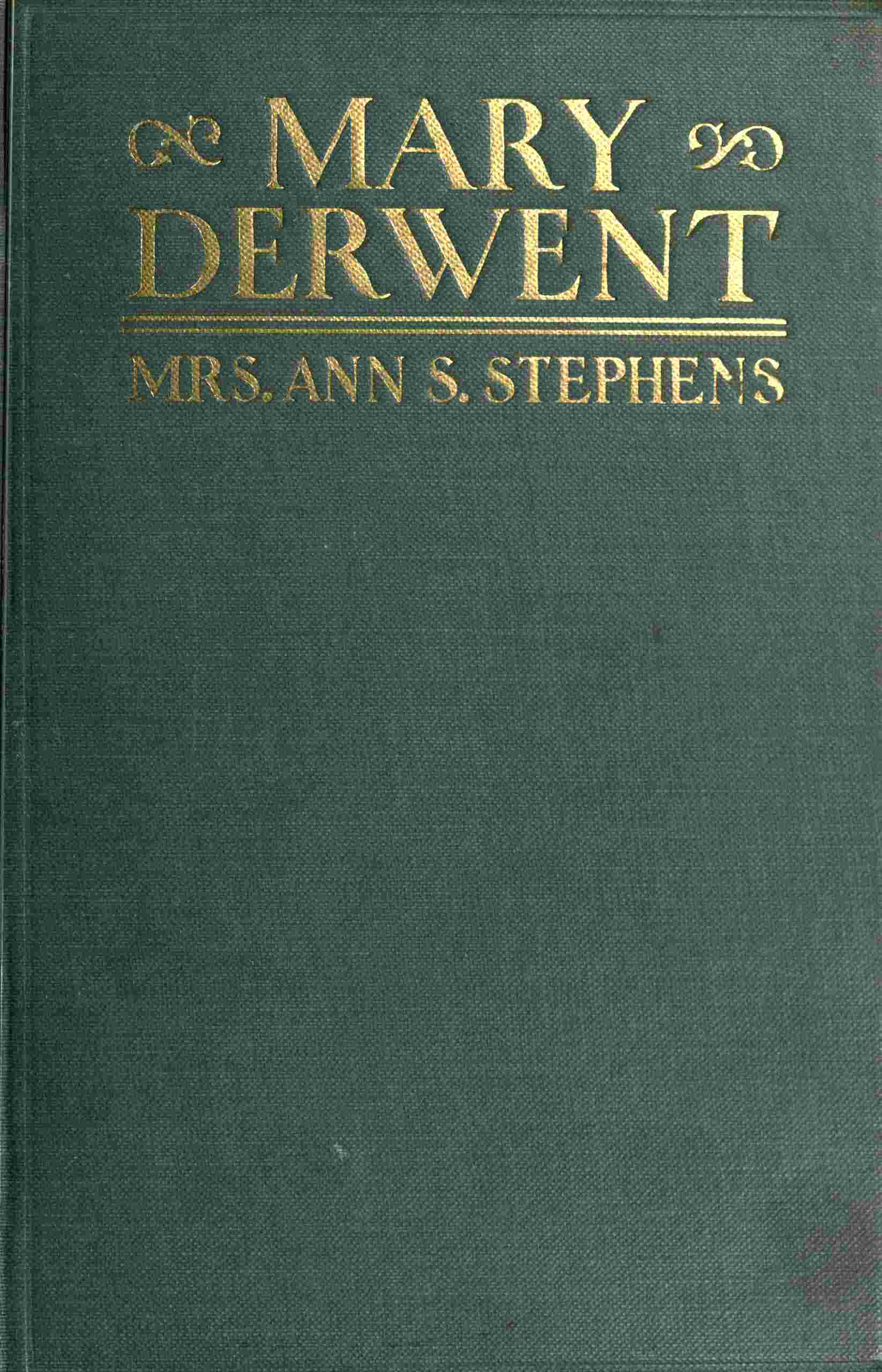 Mary Derwent cover