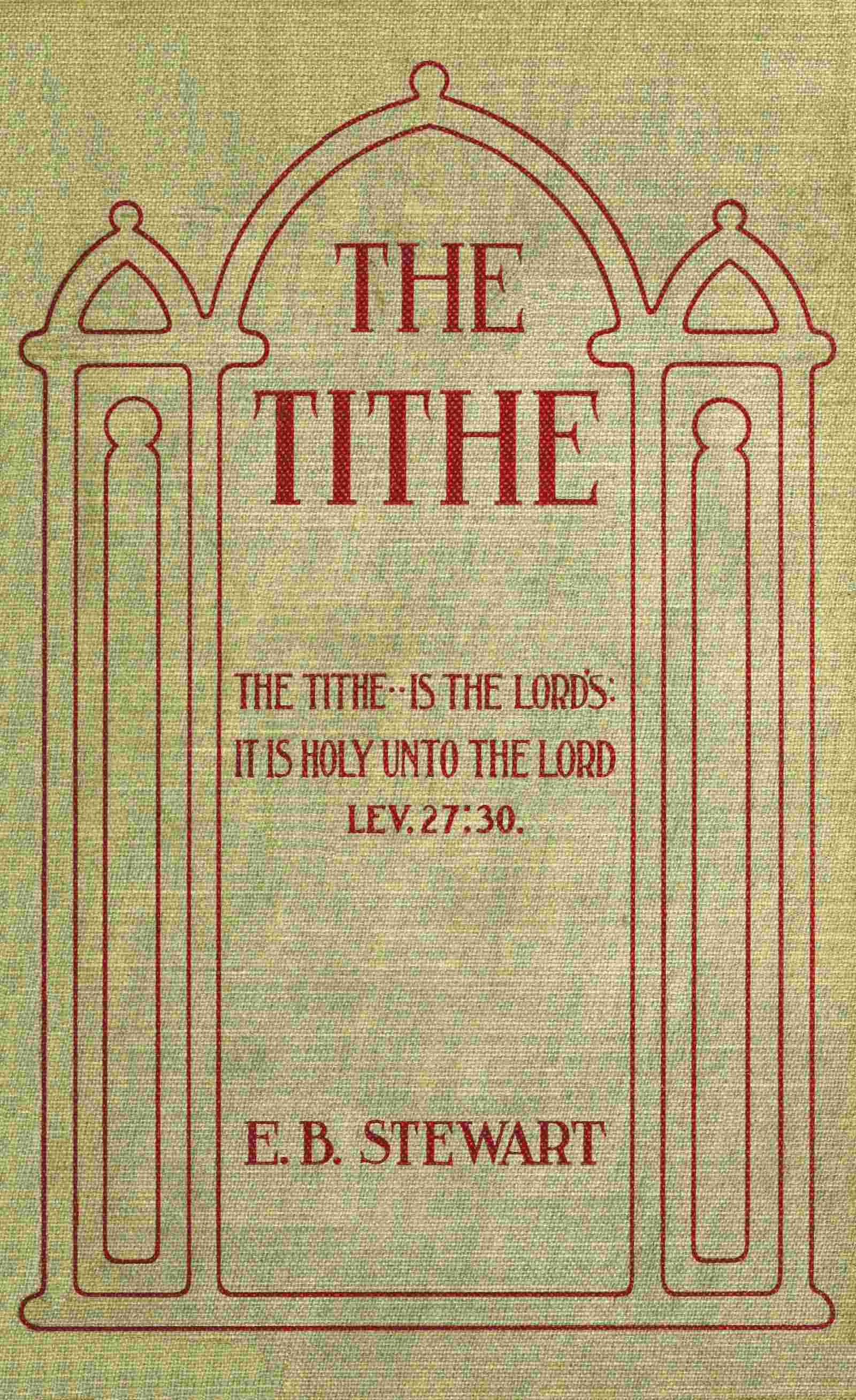 The tithe cover