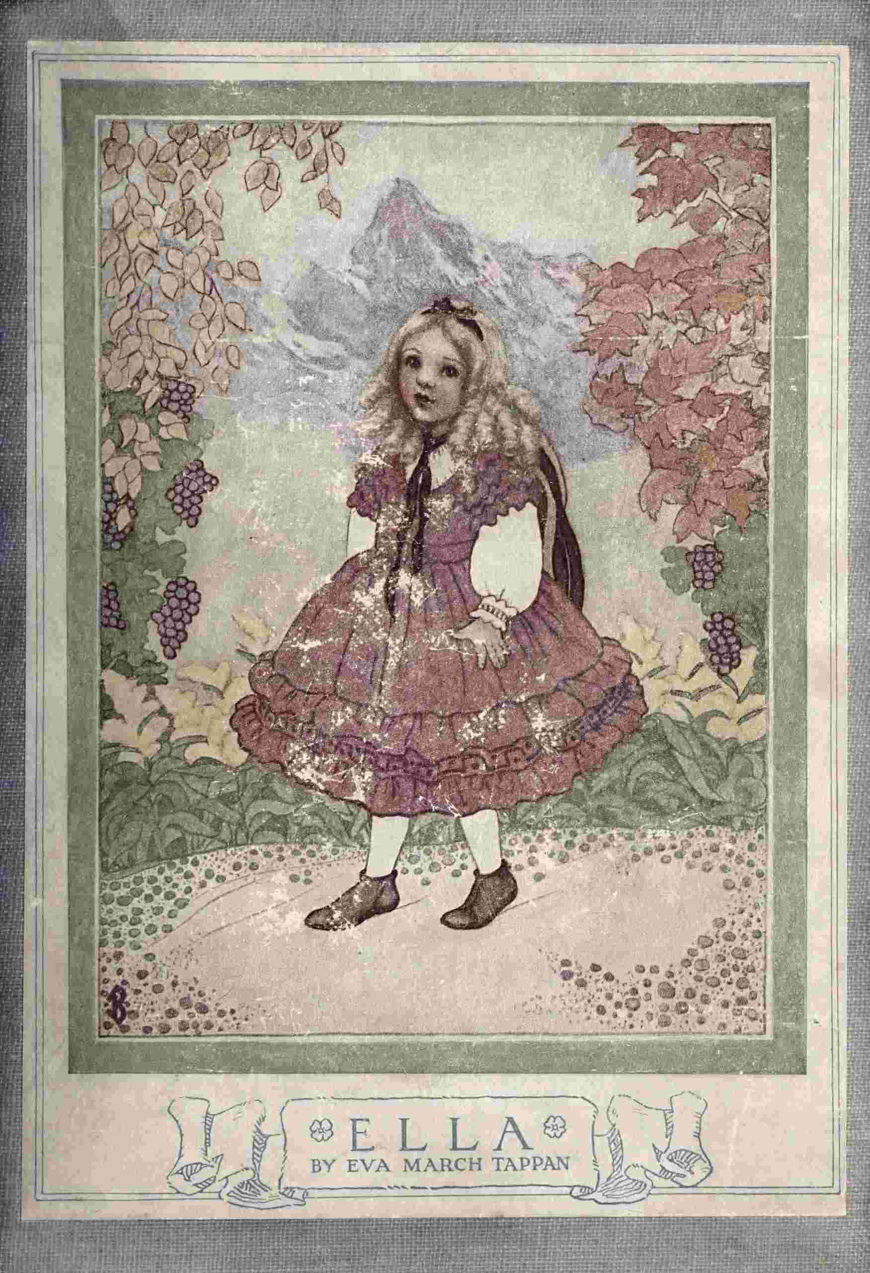 Ella, a little schoolgirl of the sixties cover