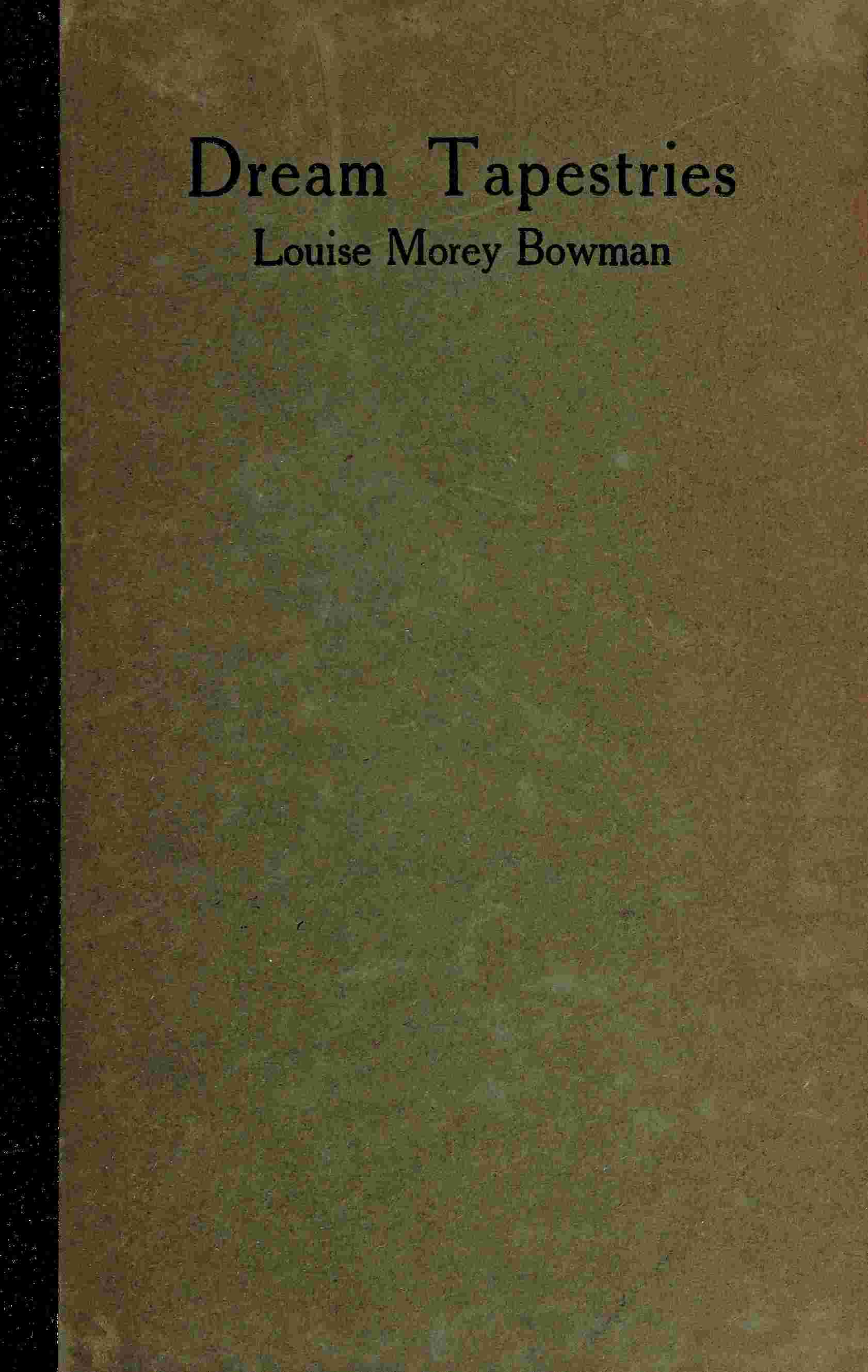 Dream tapestries cover