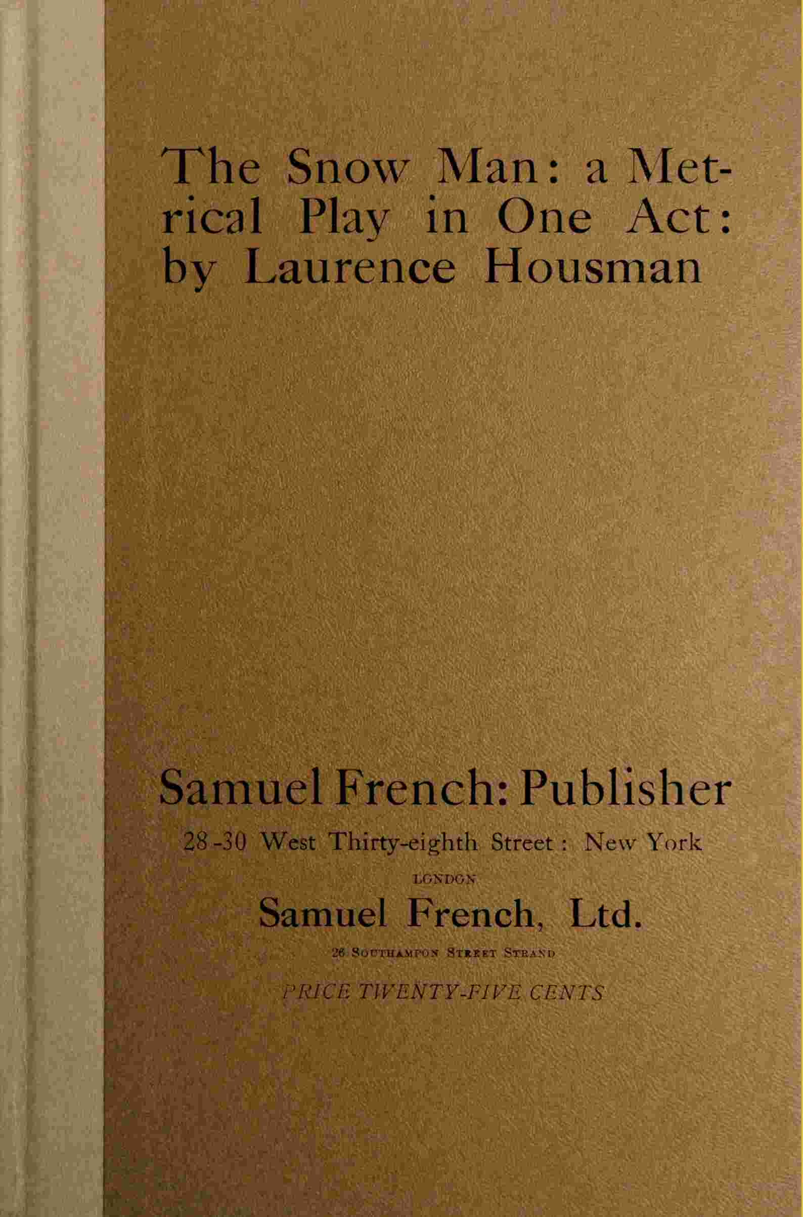The snow man cover