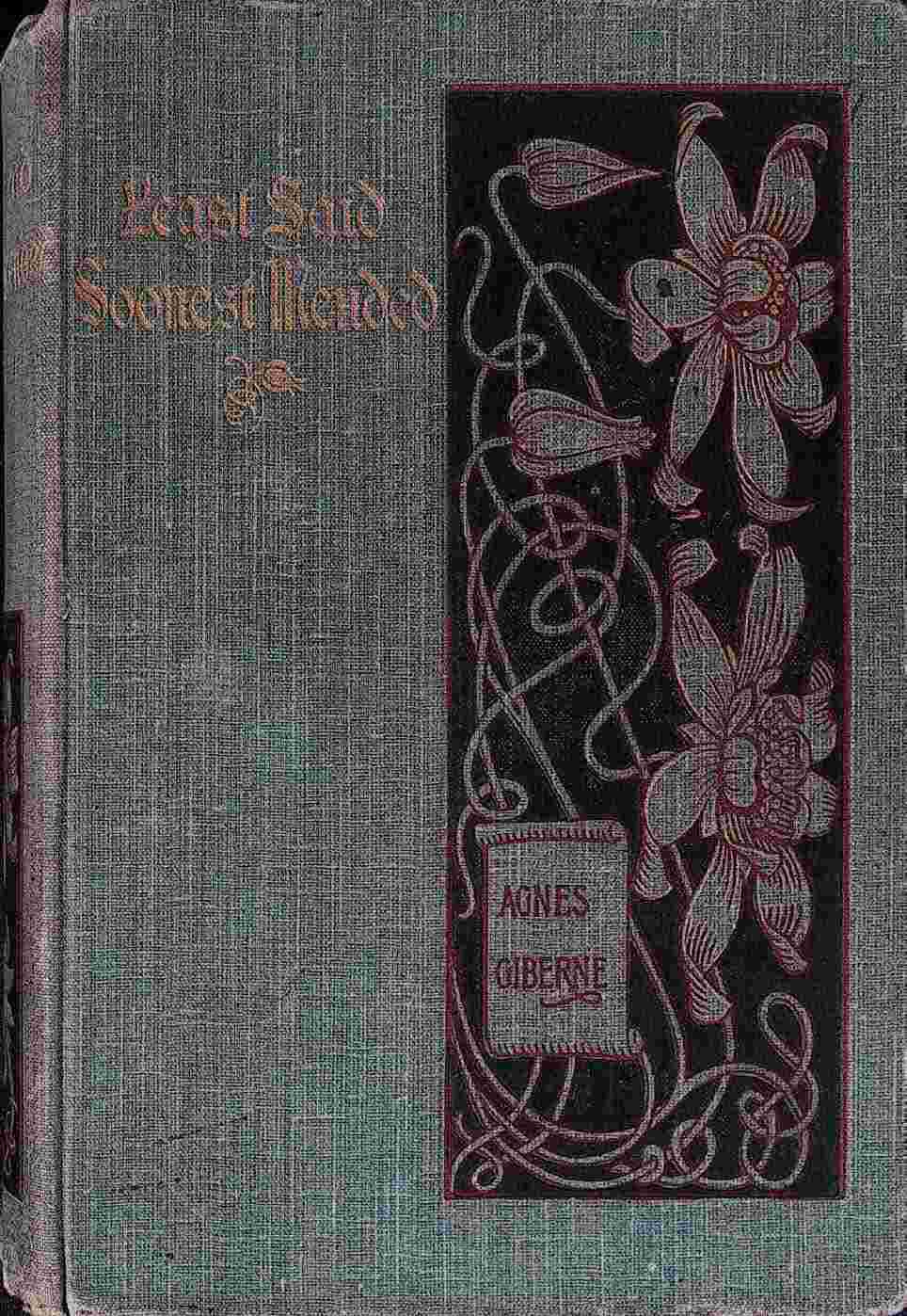 Least said, soonest mended cover