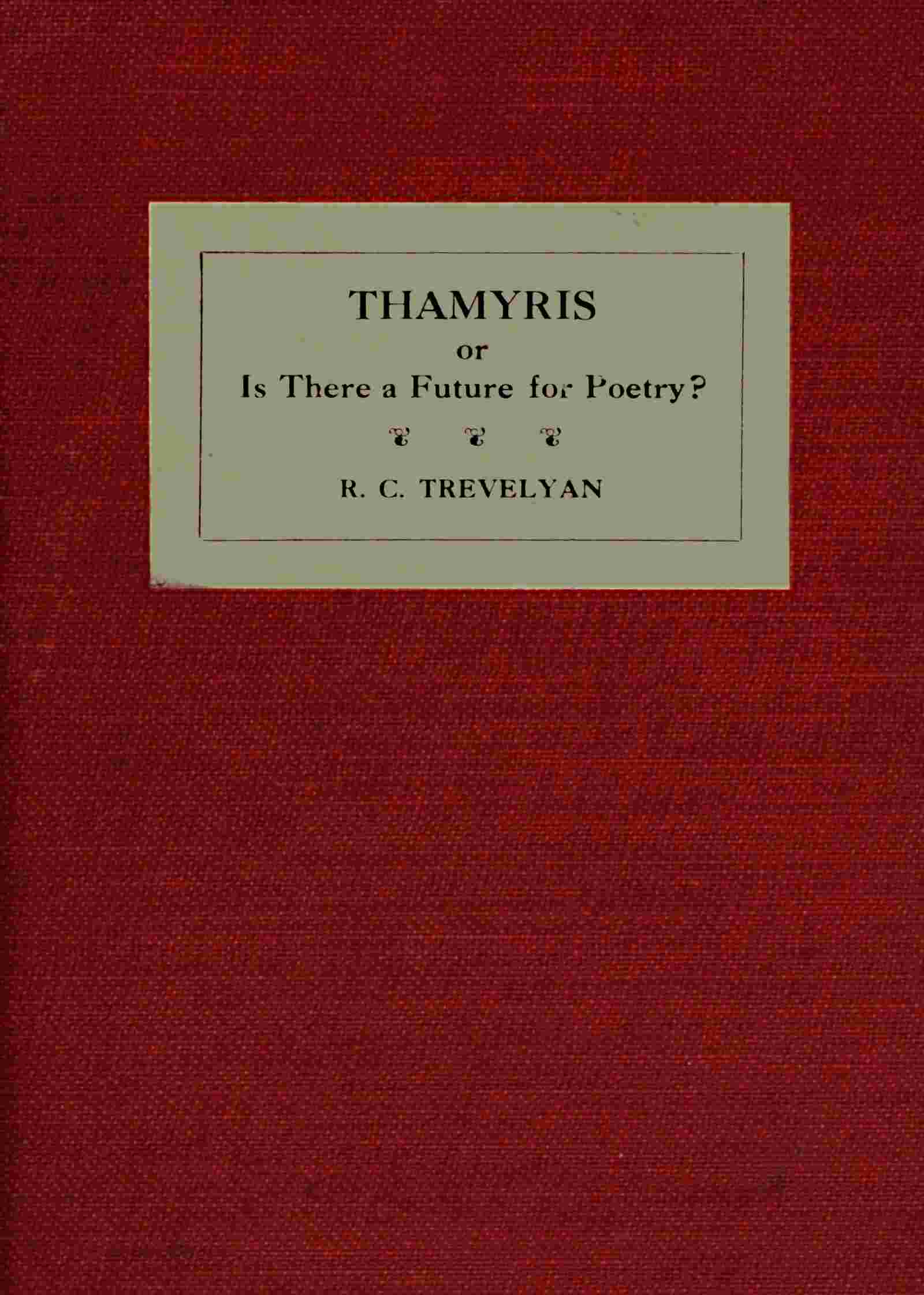 Thamyris cover