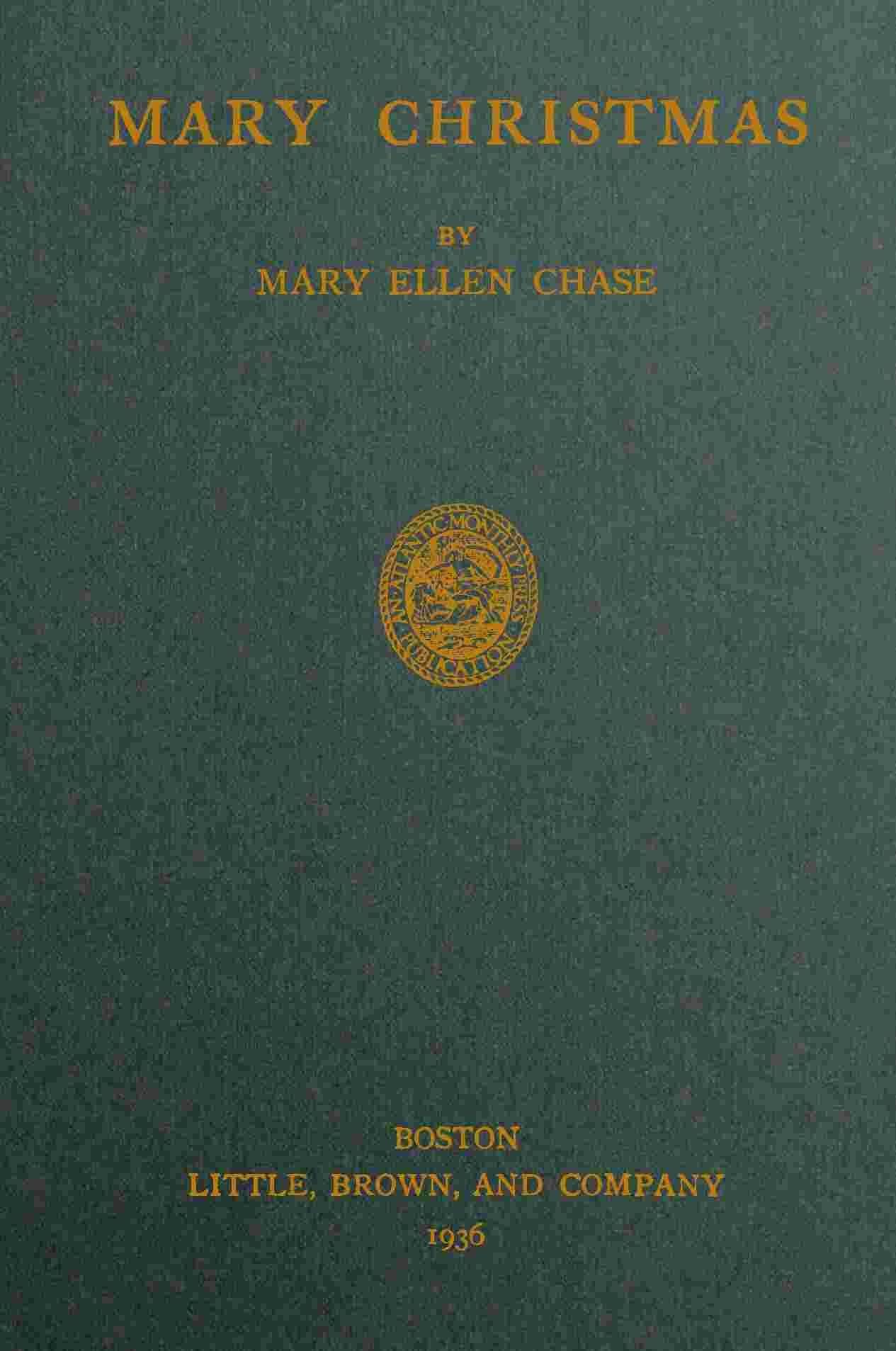 Mary Christmas cover