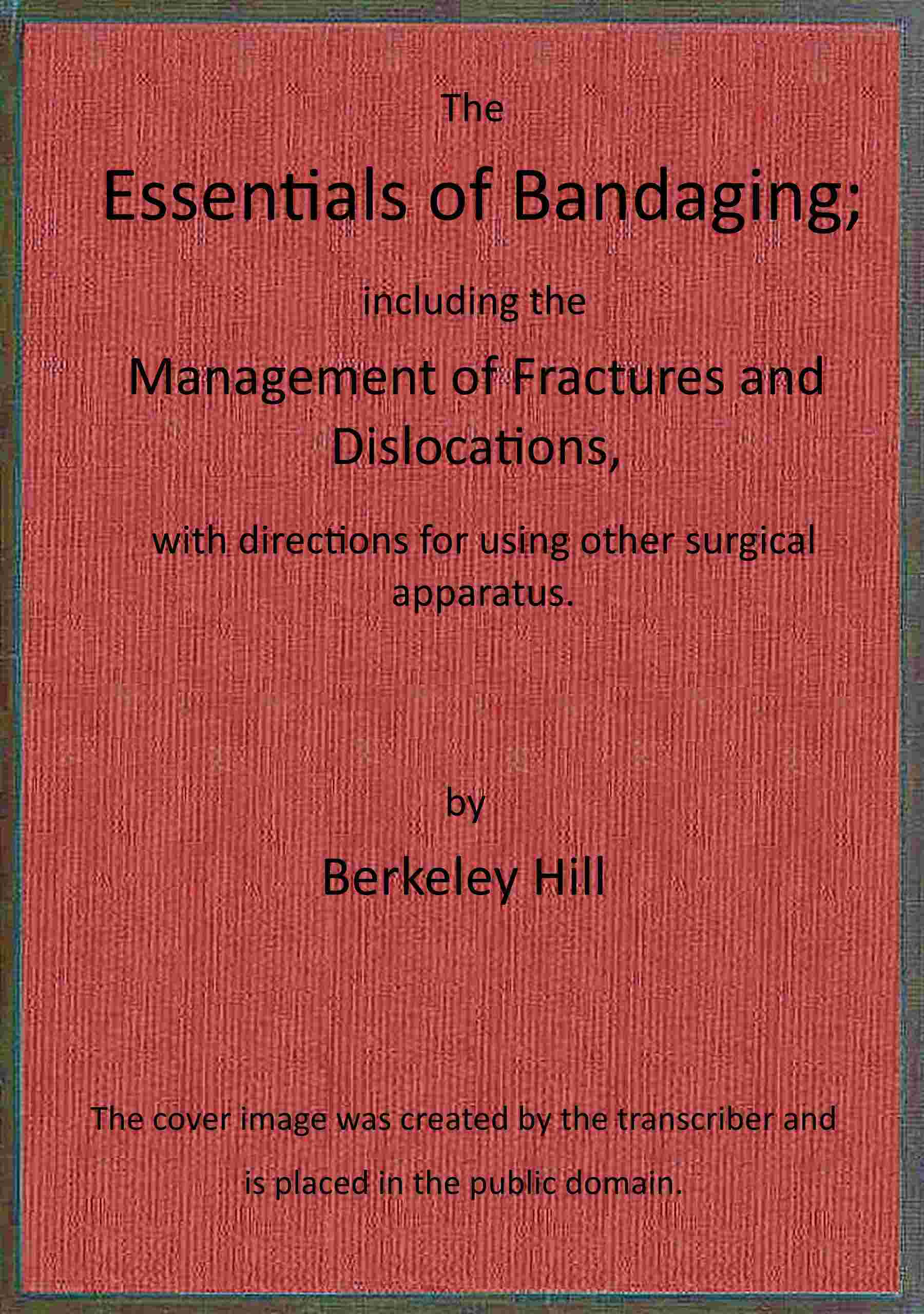 The essentials of bandaging / cover