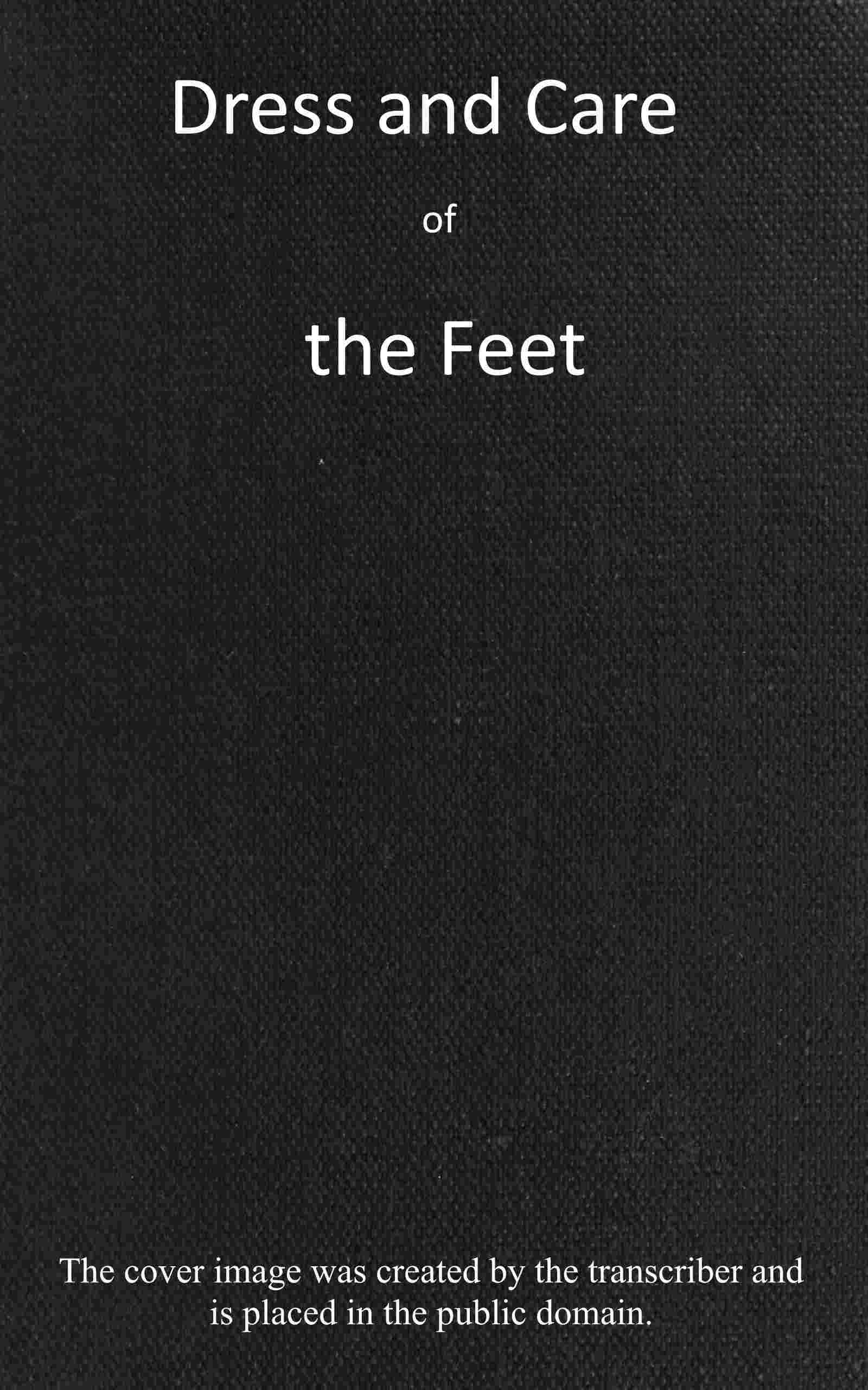 Dress and care of the feet / cover