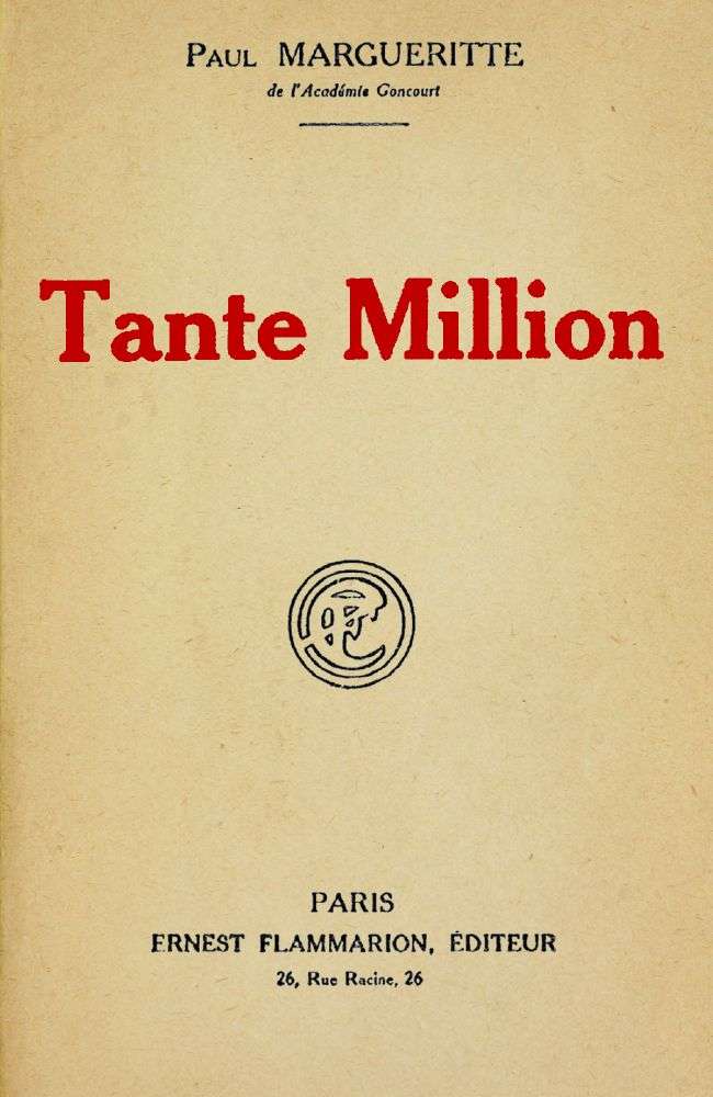 Tante Million cover