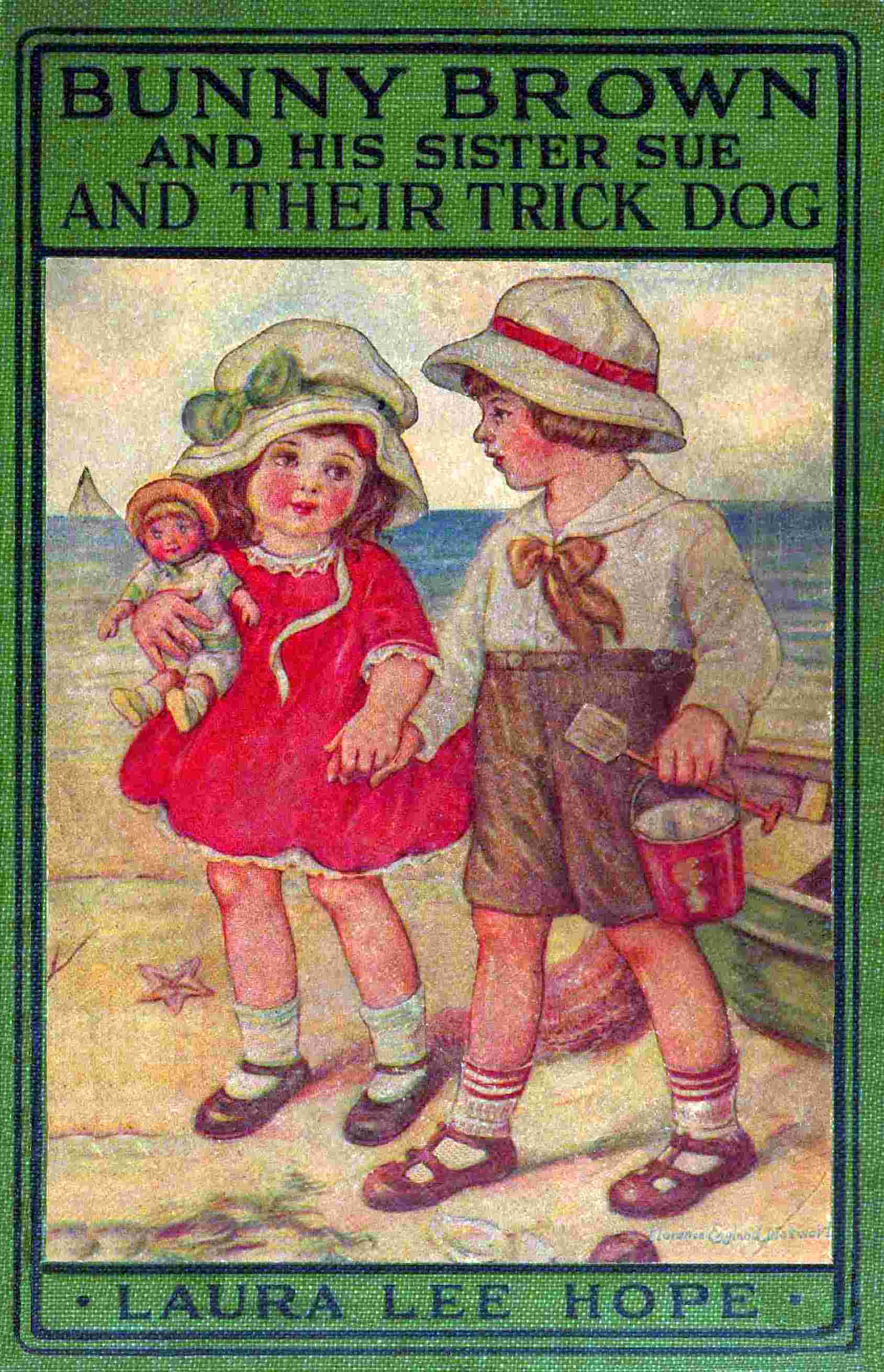 Bunny Brown and his sister Sue and their trick dog cover
