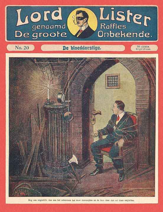 Lord Lister No. 0020: De bloeddorstige cover