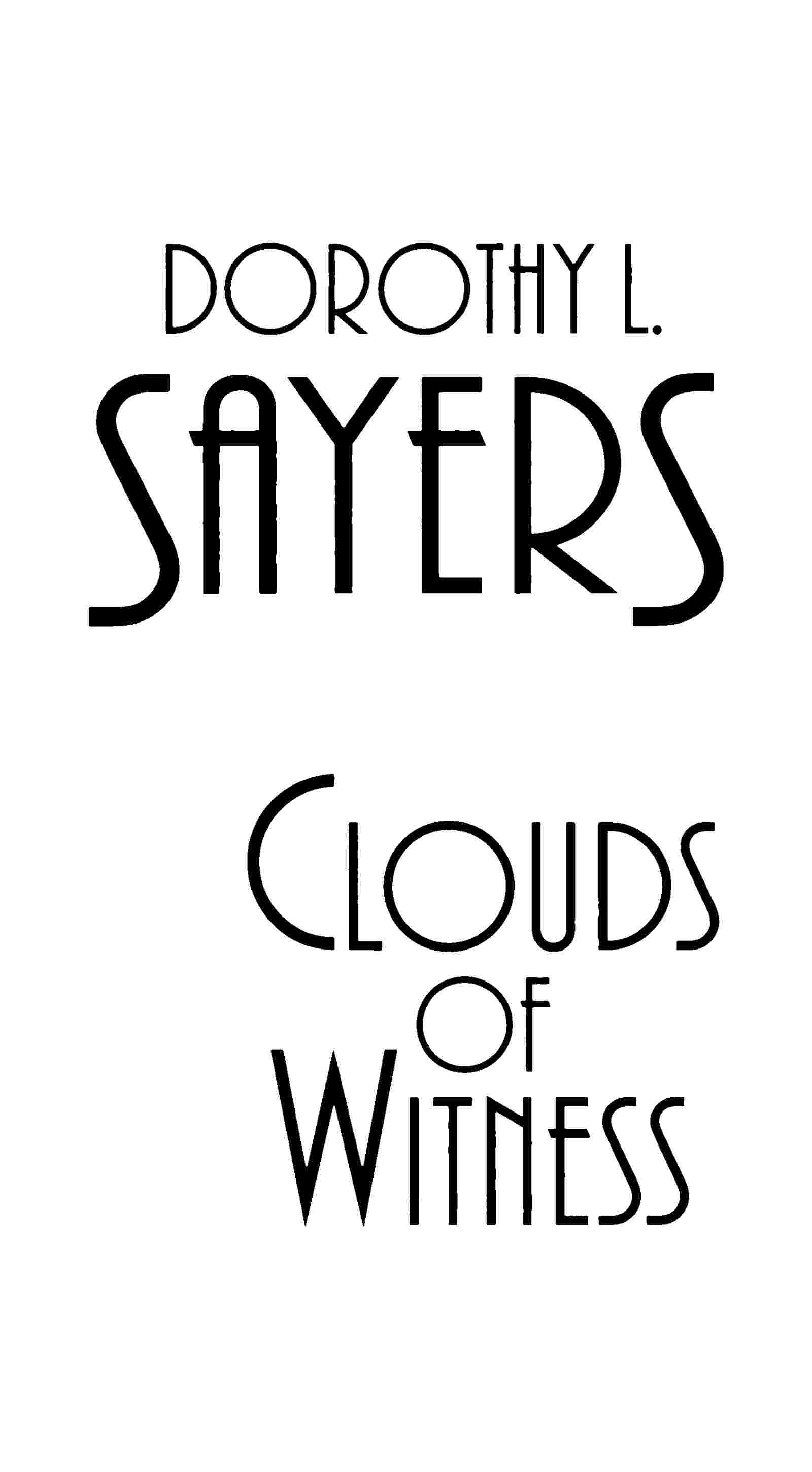 Clouds of witness cover