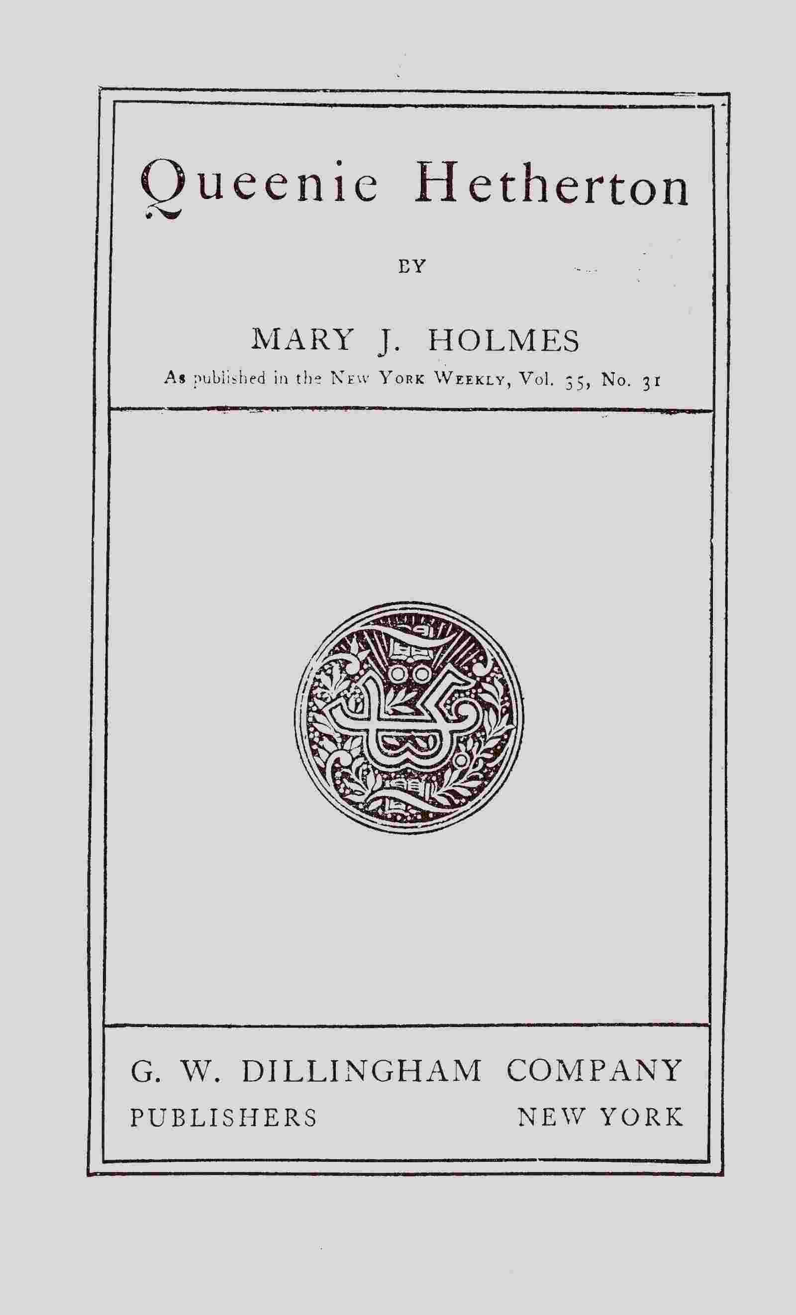 Queenie Hetherton cover