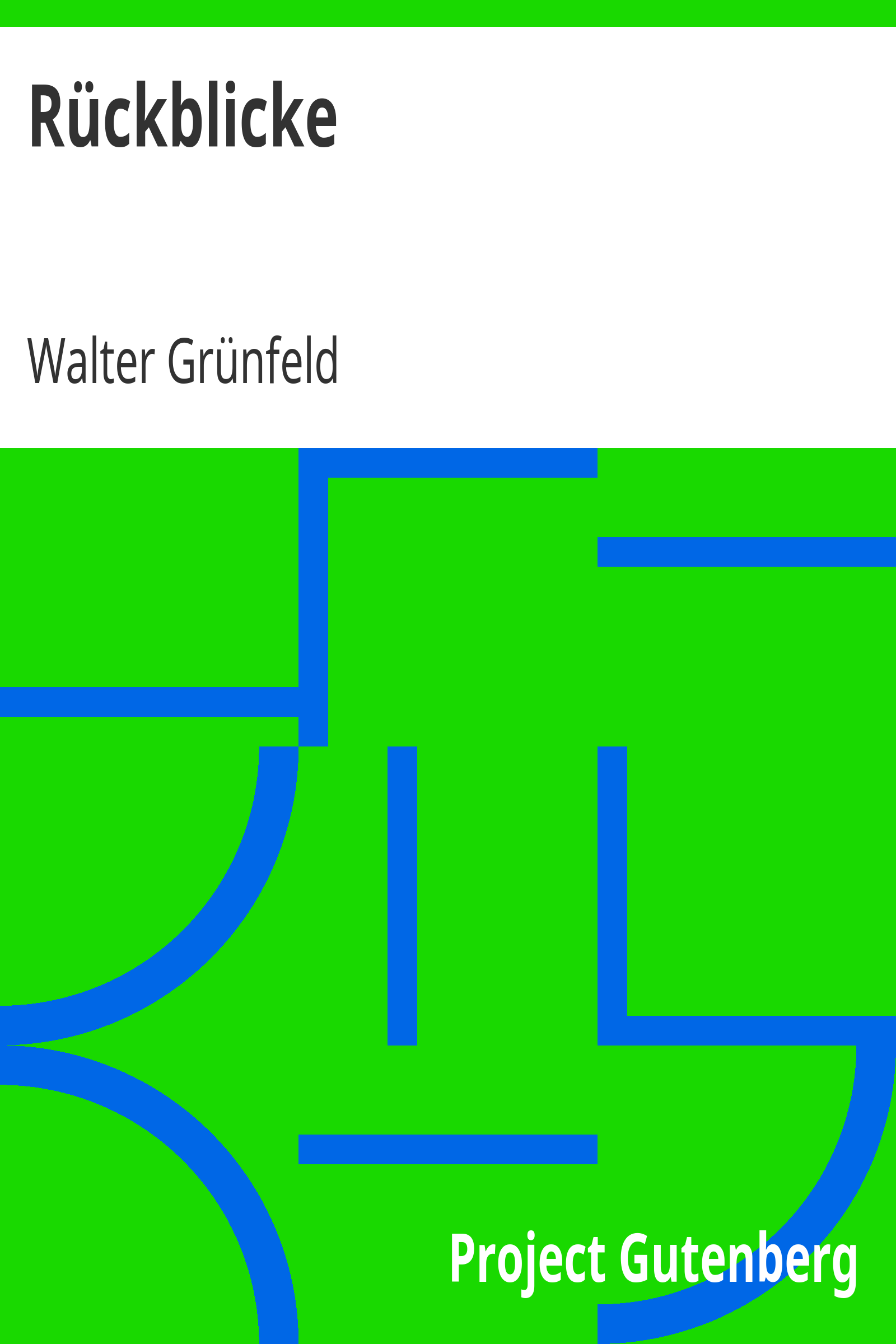 Rückblicke cover