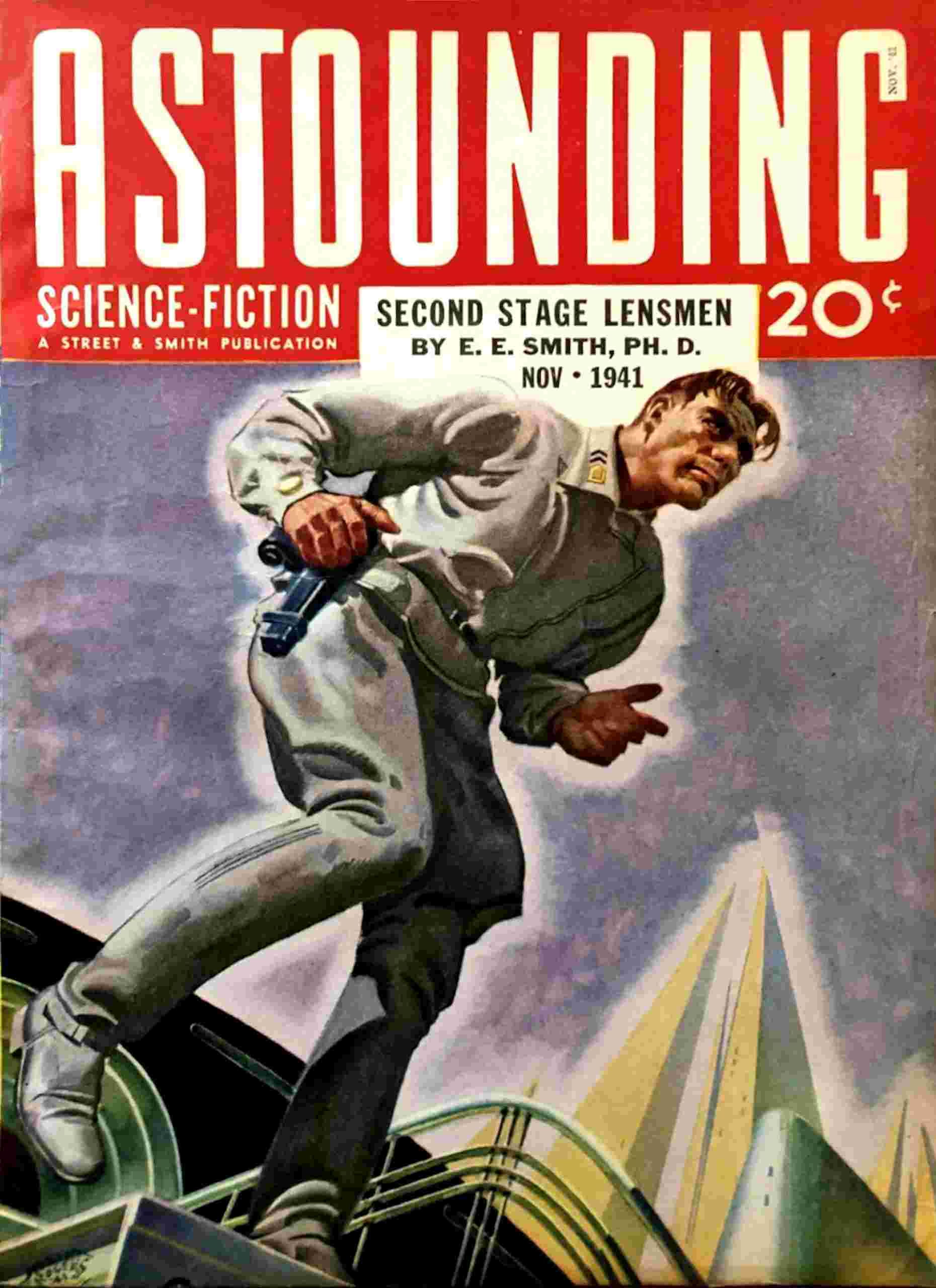 Second stage Lensmen cover