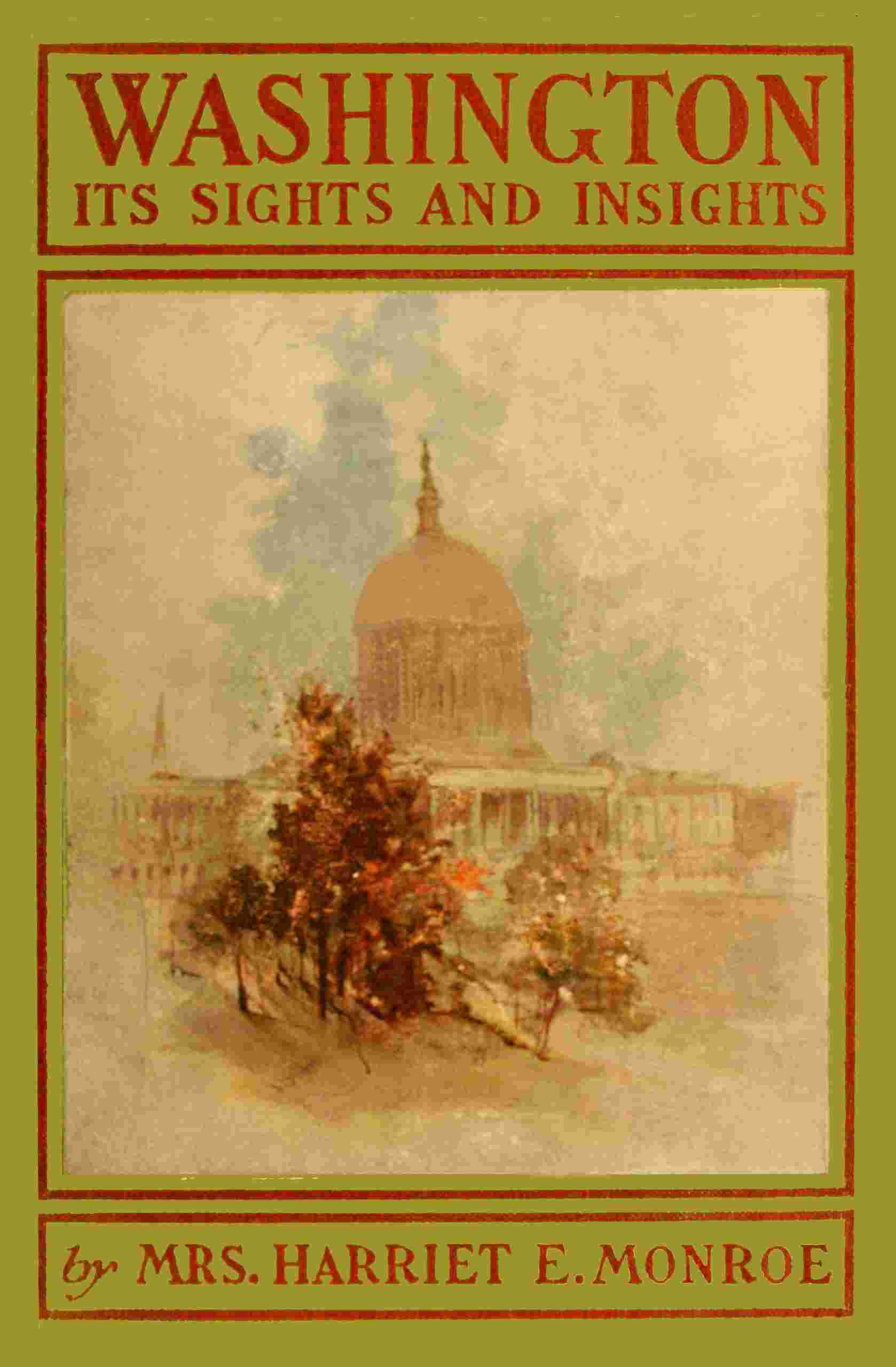 Washington, its sights and insights [1903] cover