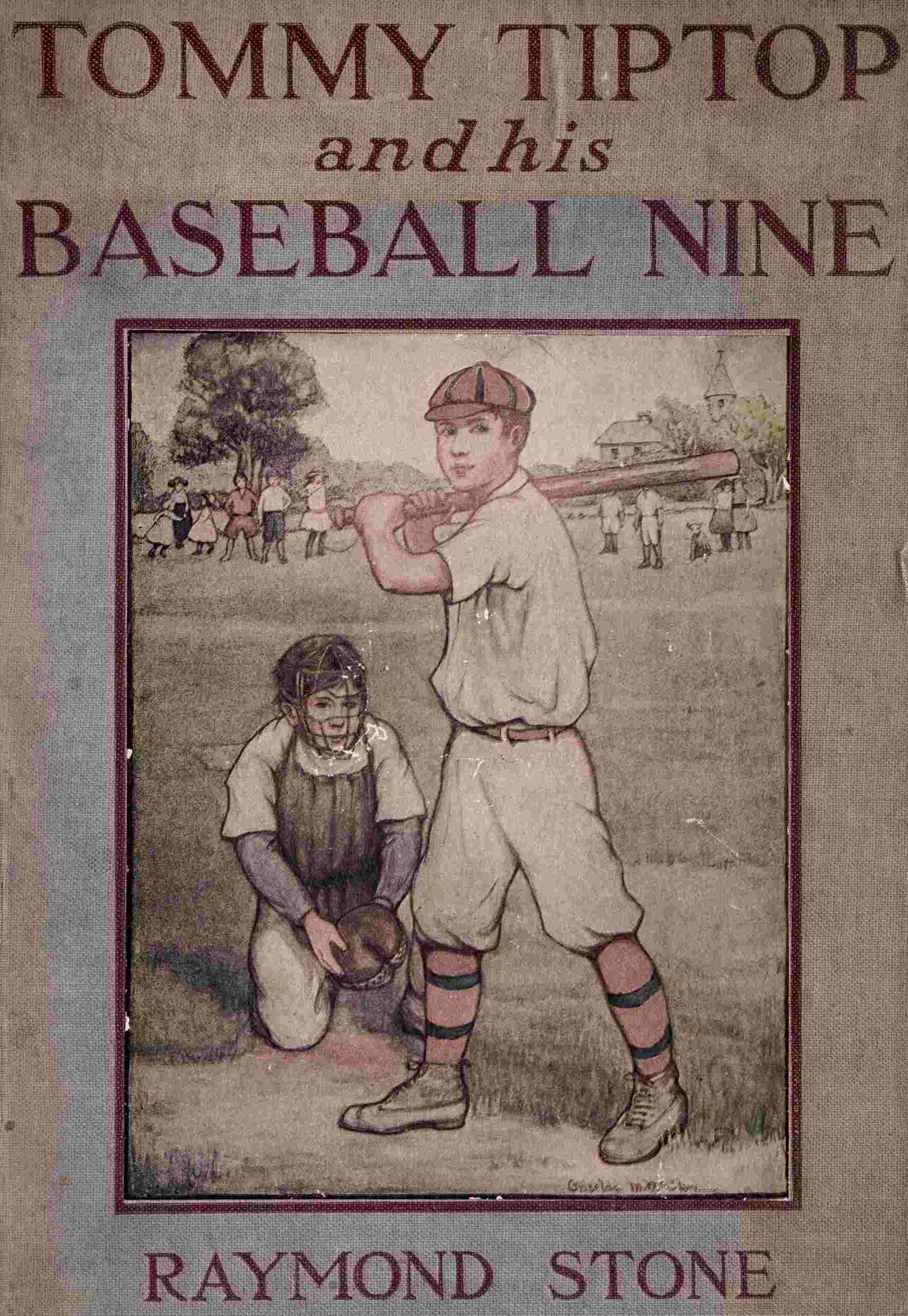 Tommy Tiptop and his baseball nine cover