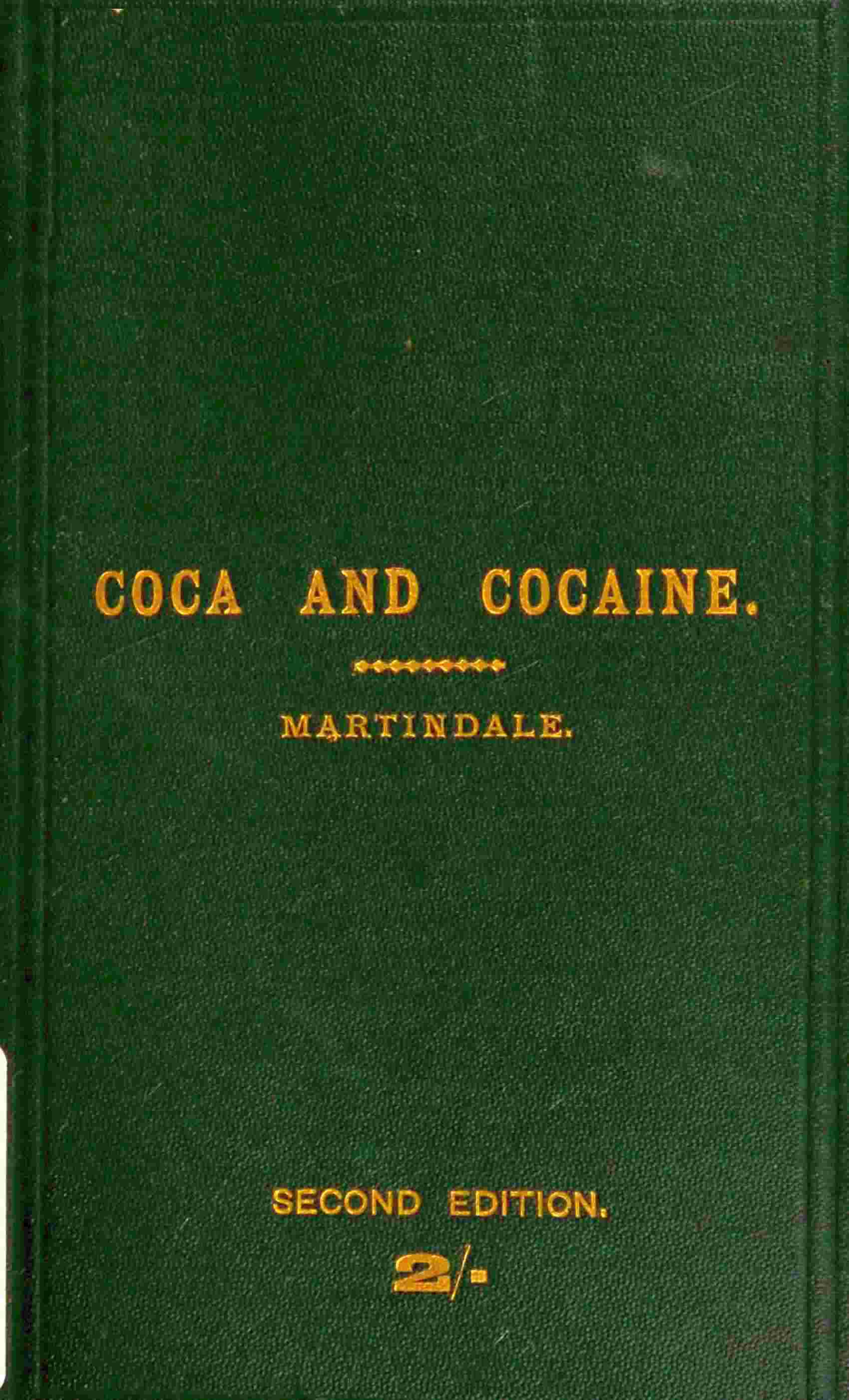 Coca and Cocaine cover