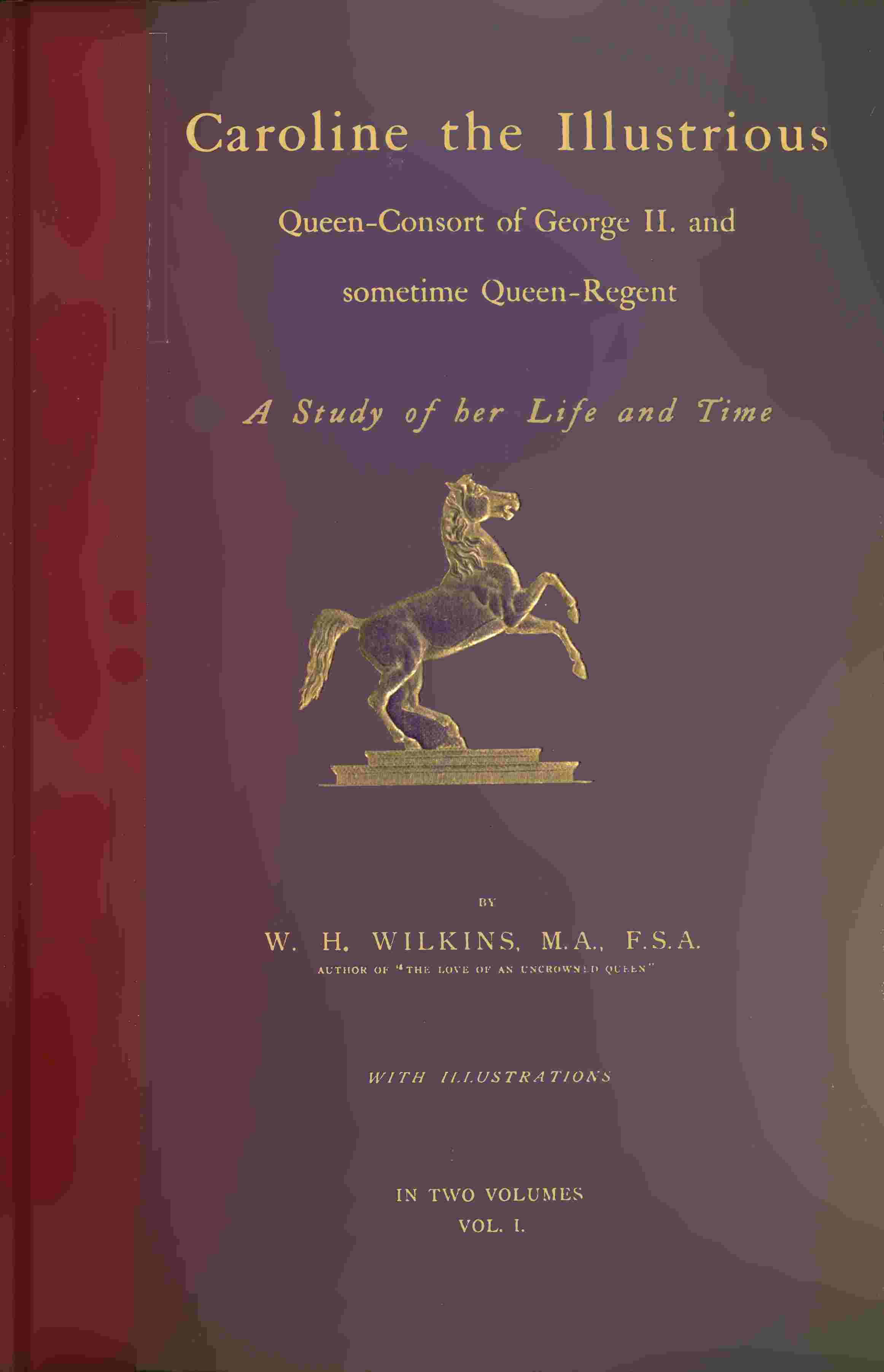 Caroline the Illustrious, vol. 1 (of 2) cover