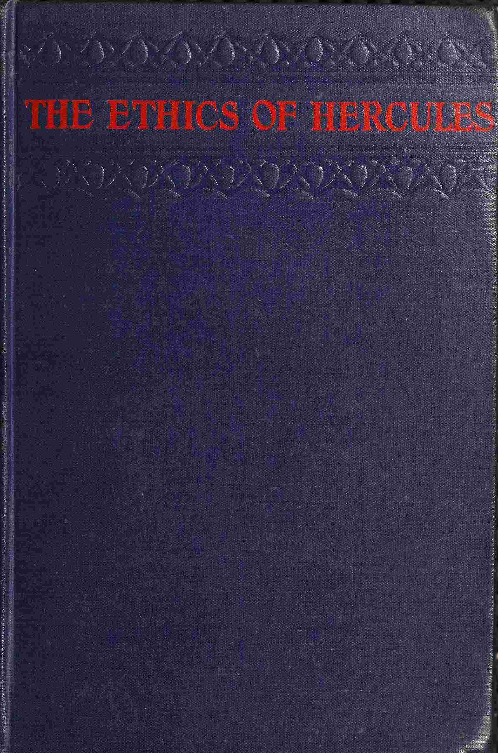 The ethics of Hercules cover