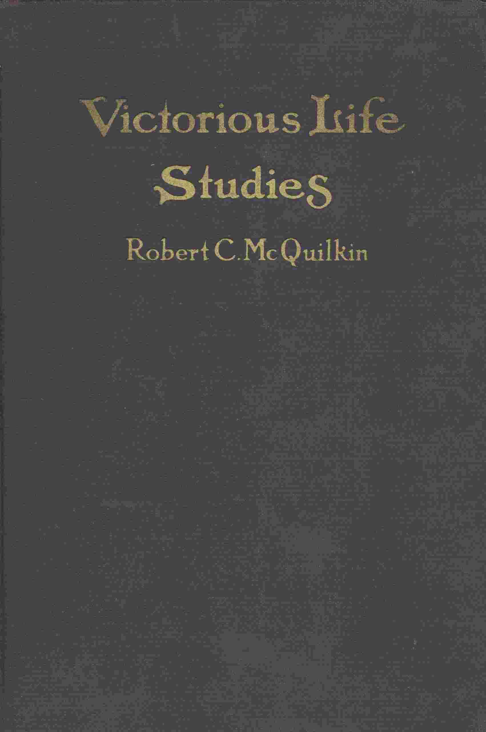 Victorious life studies cover