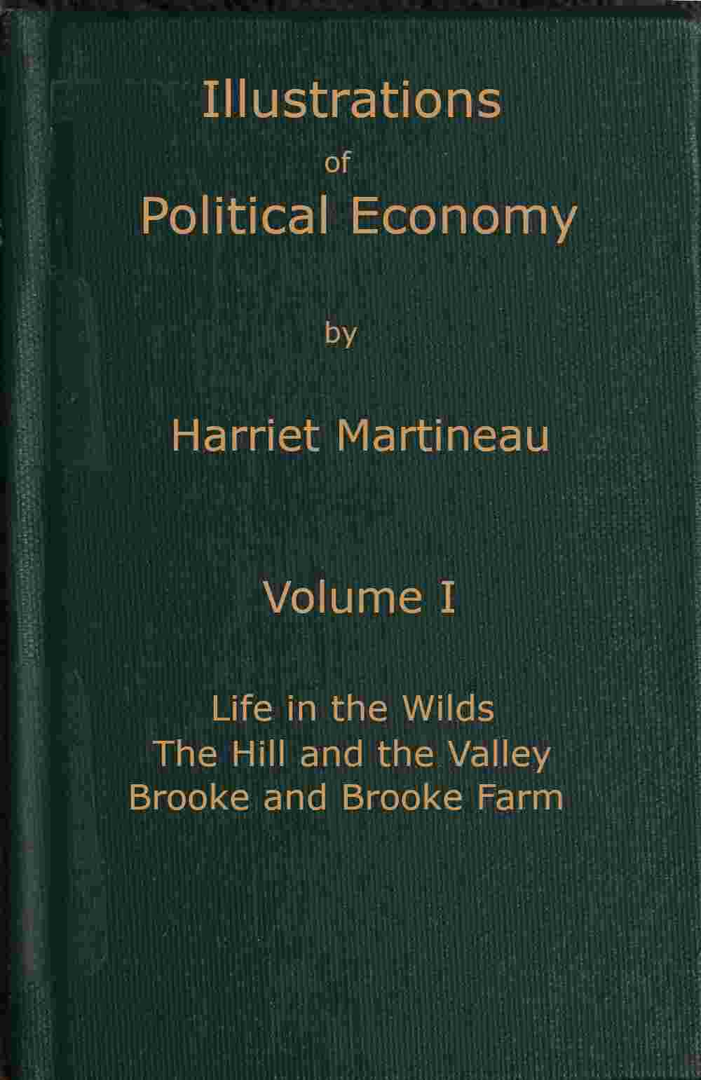 Illustrations of political economy, Volume 1 (of 9) cover