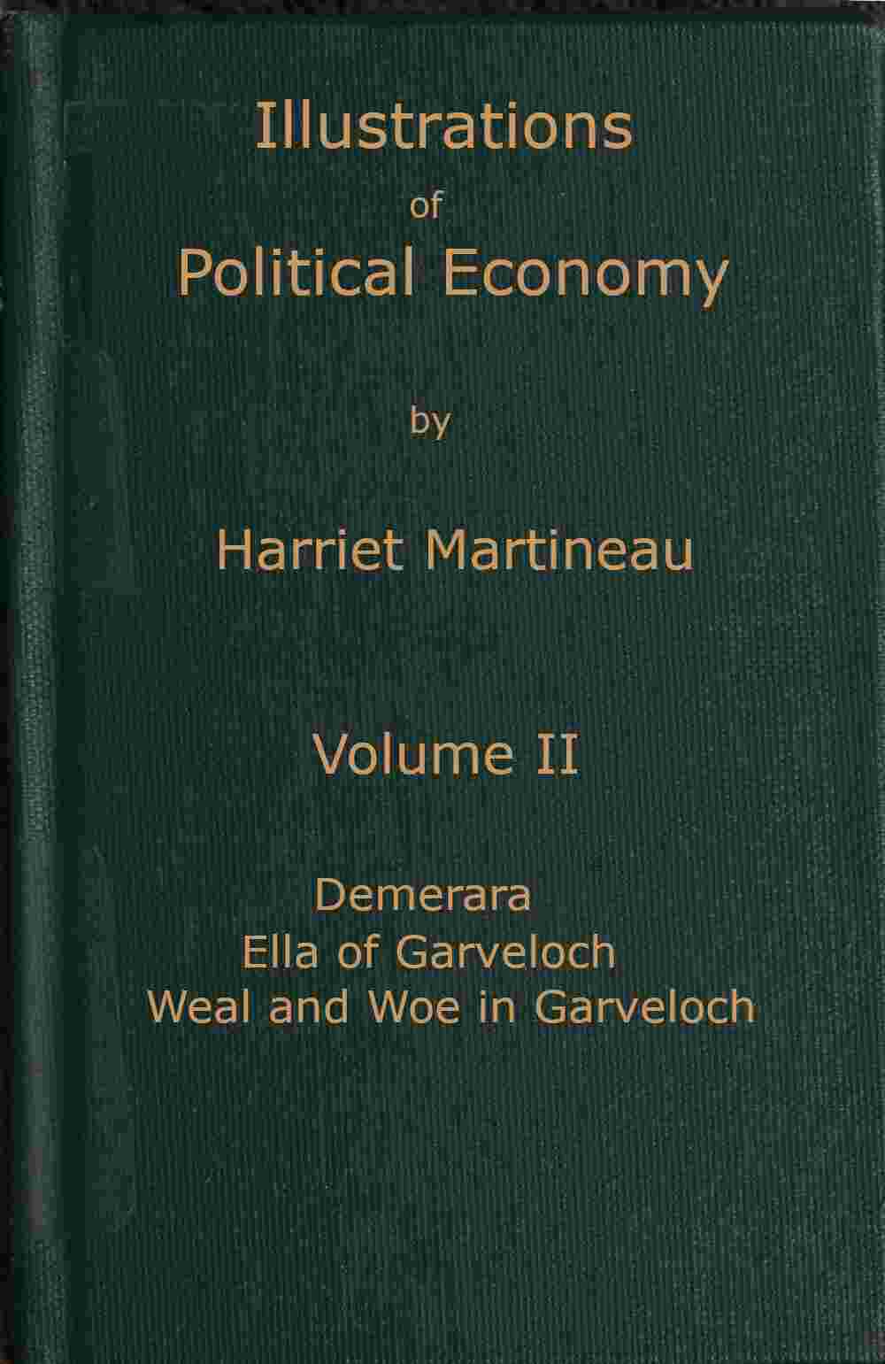 Illustrations of political economy, Volume 2 (of 9) cover