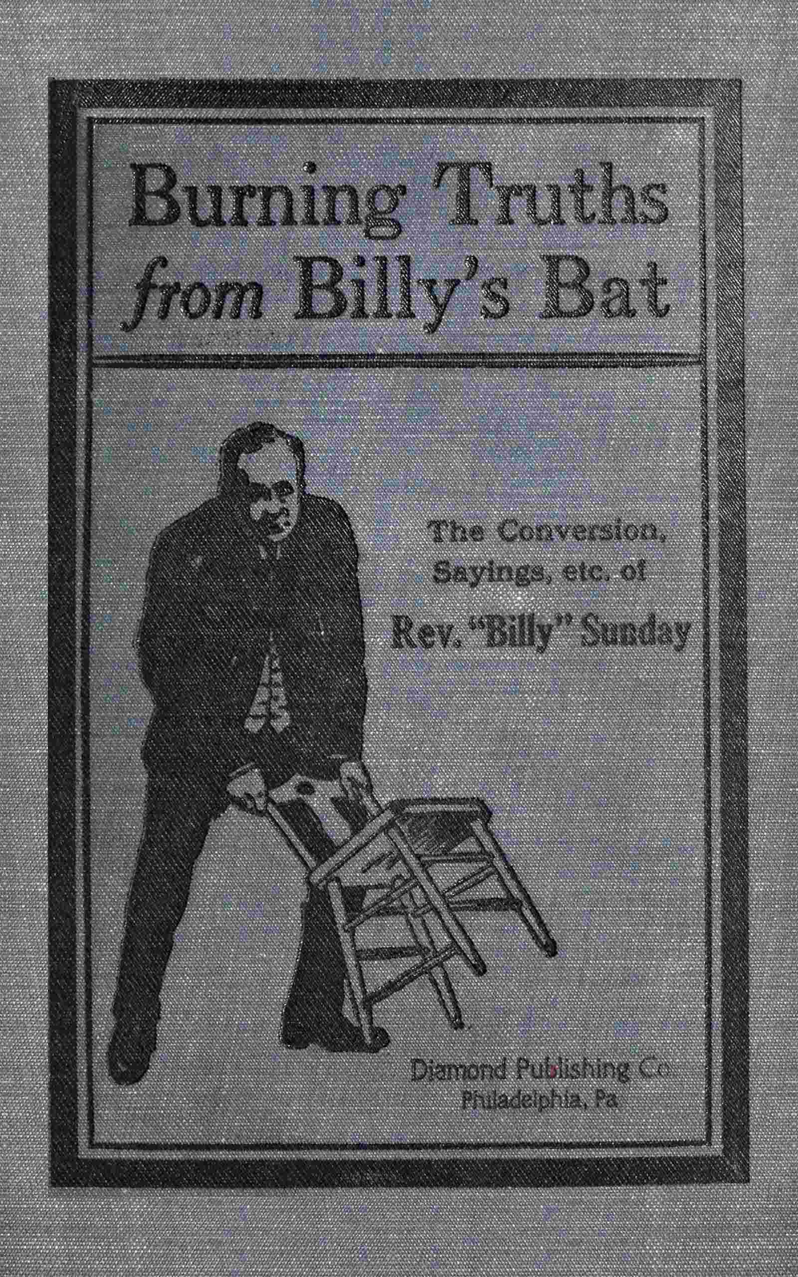 Burning truths from Billy's bat cover