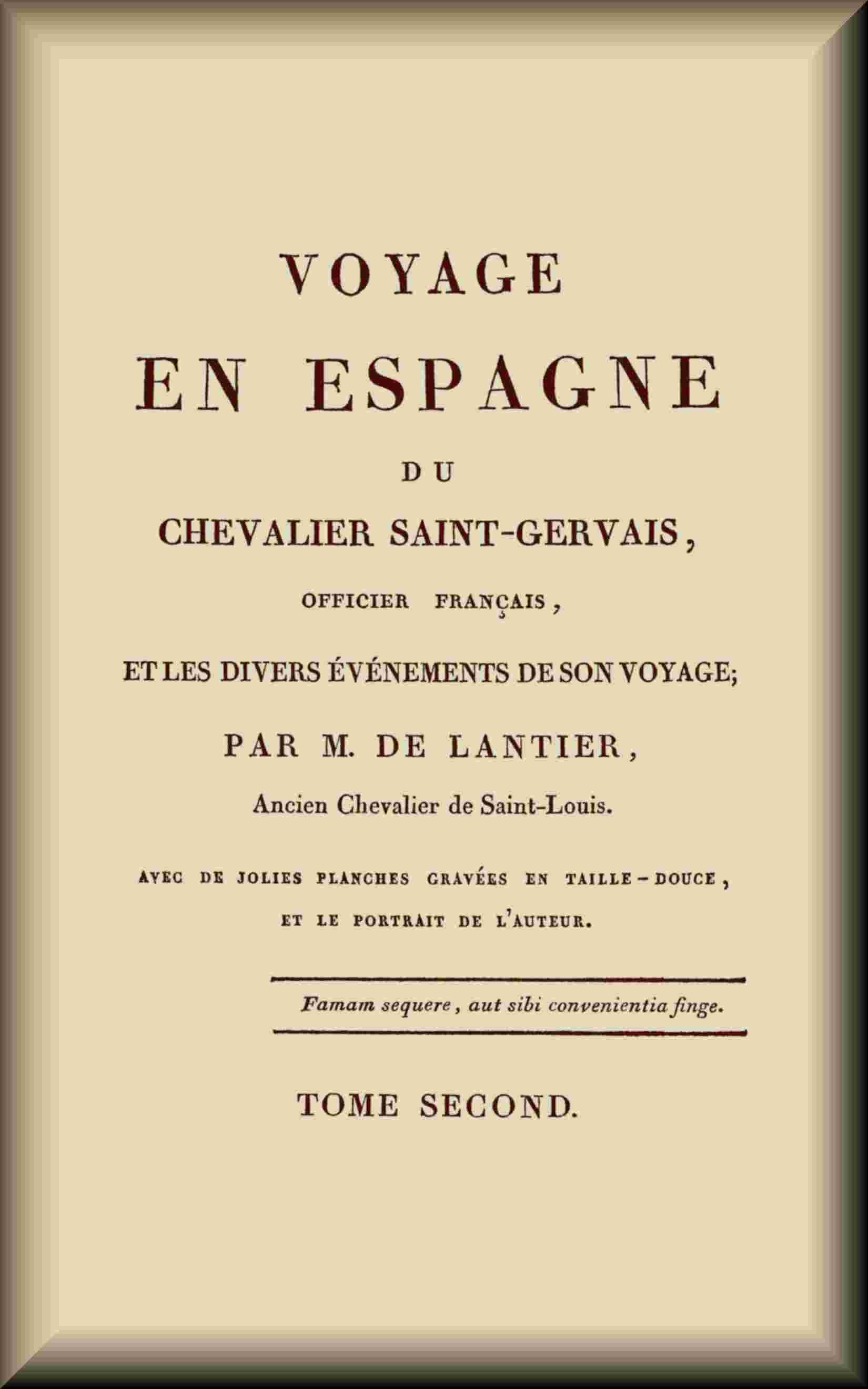 Voyage en Espagne du Chevalier Saint-Gervais (2 de 2) cover