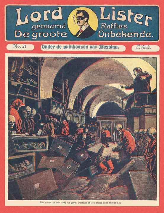 Lord Lister No. 0021: Onder de puinhoopen van Messina cover