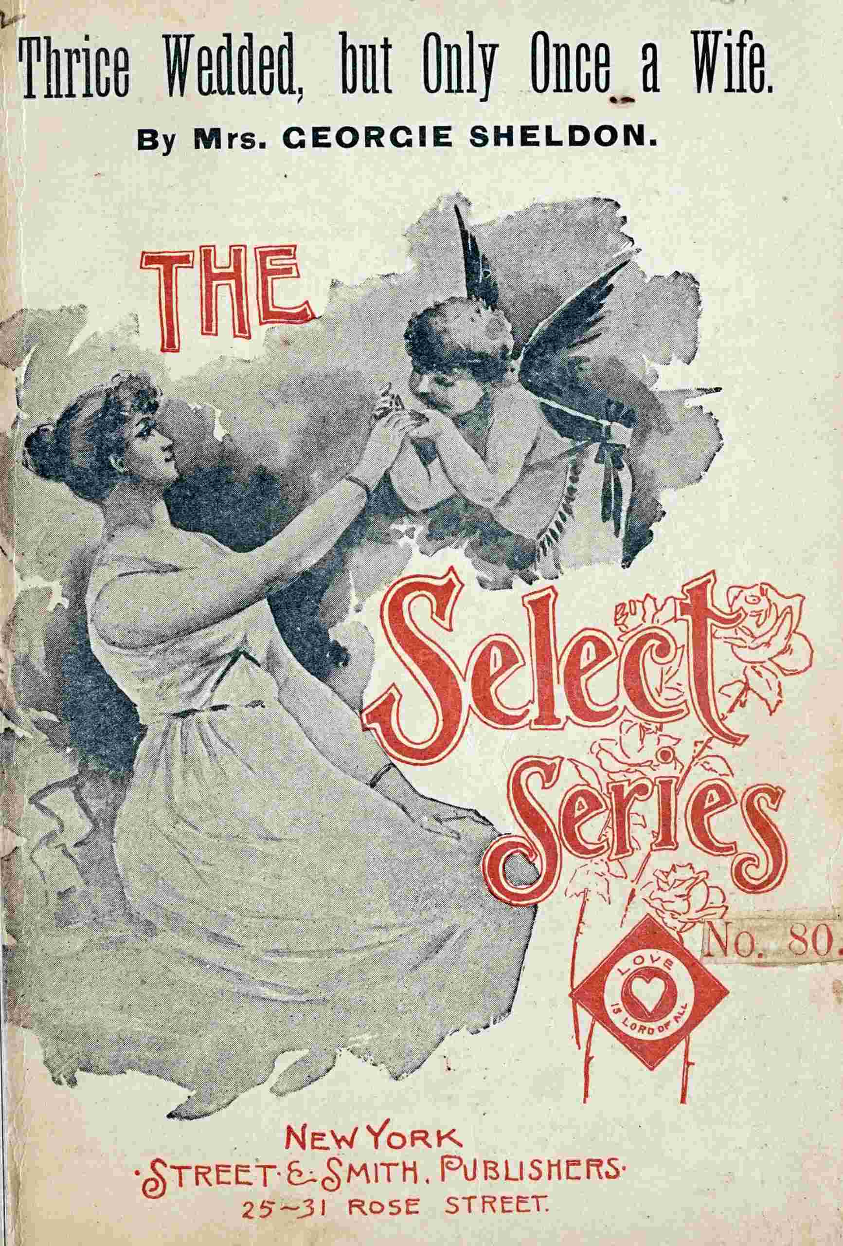 Thrice wedded, but only once a wife cover